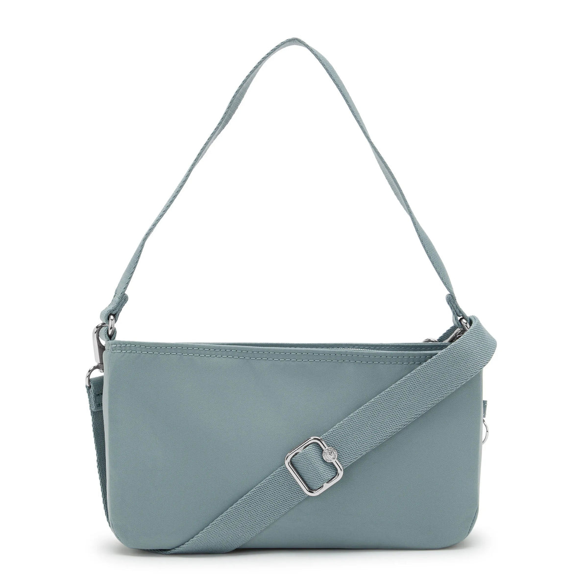 Kipling Jamari Shoulder Bag in Green Air — angle view 3