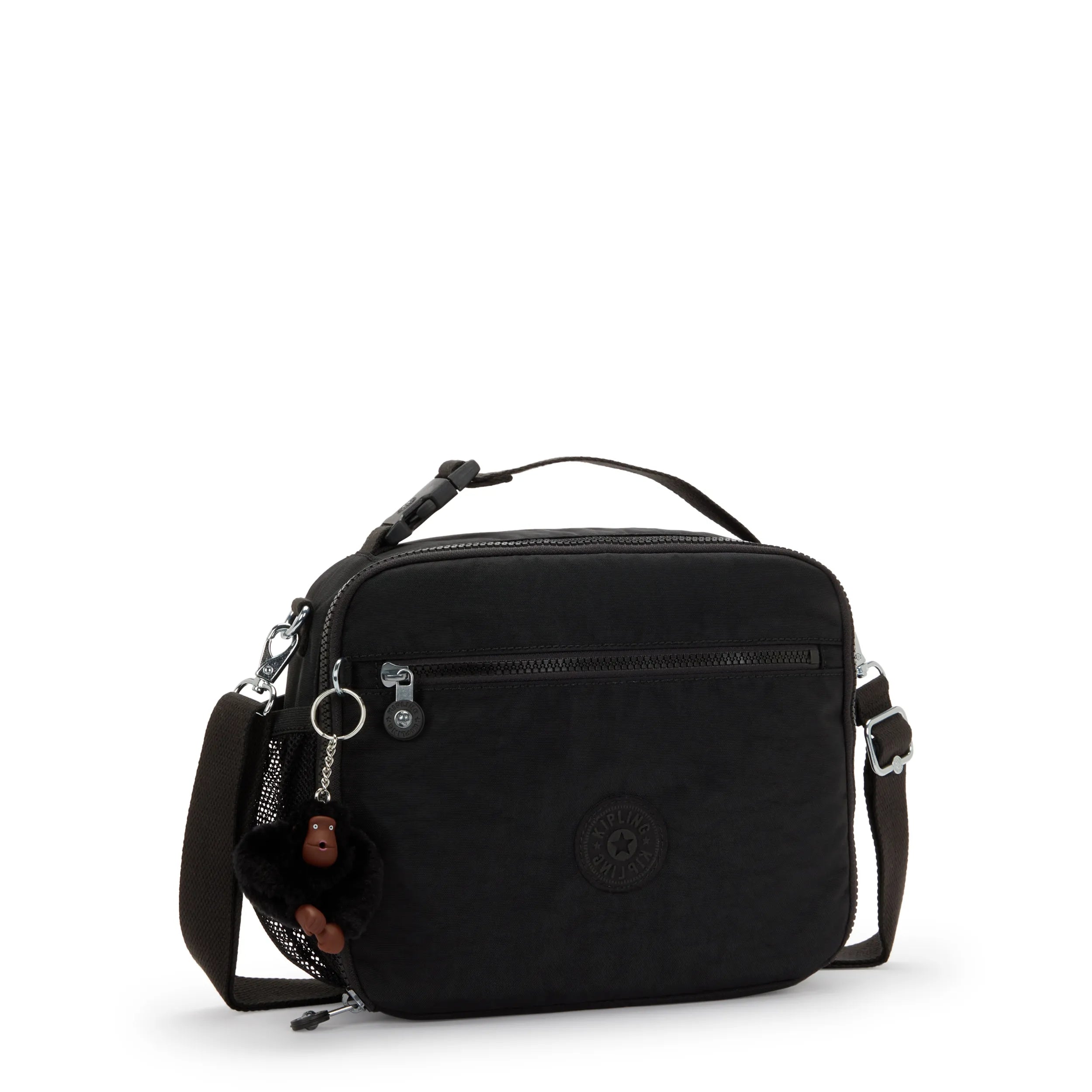 Kipling Ermy in True Black — angle view 3