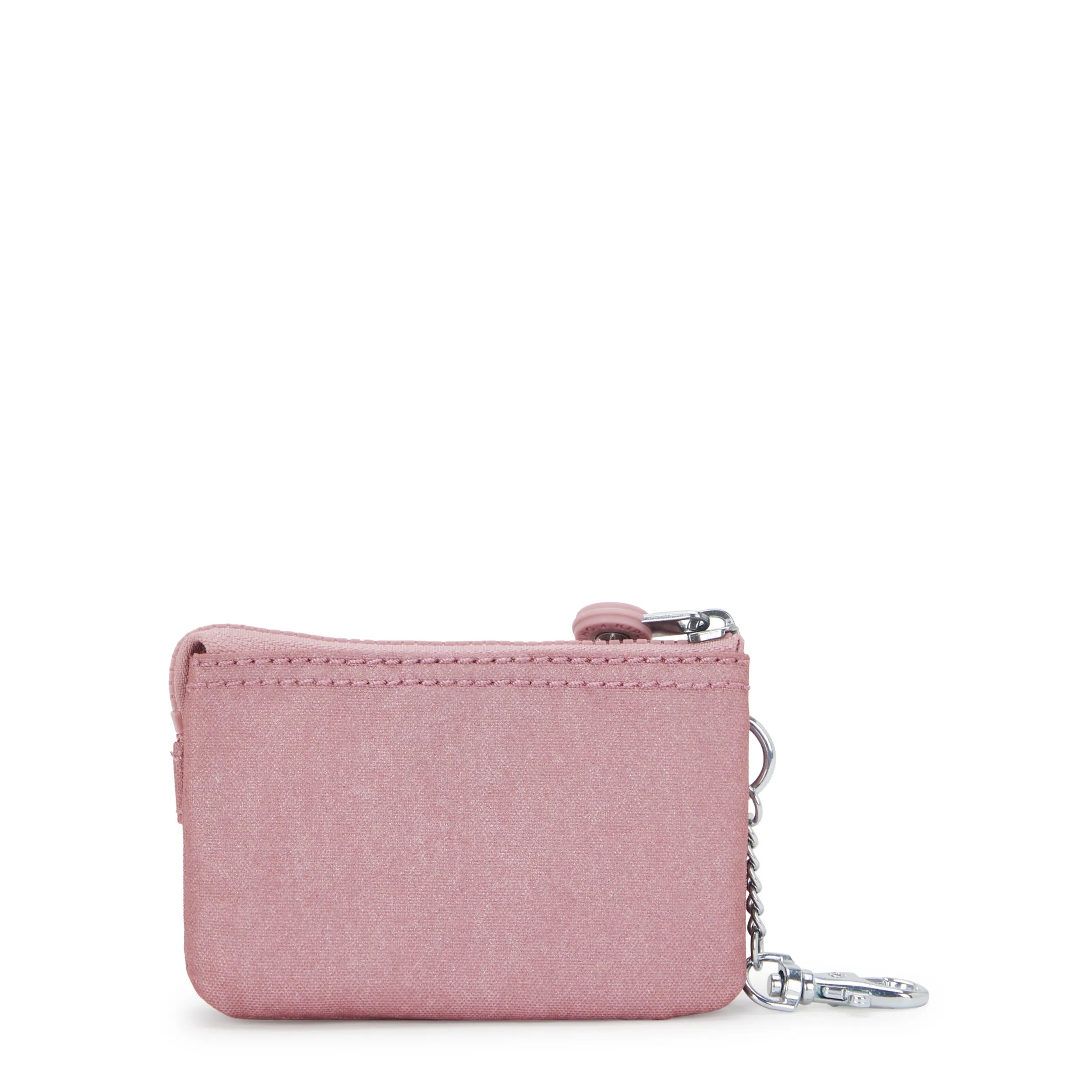 Kipling Minicrtvty in Berry Glow Metallic — angle view 3