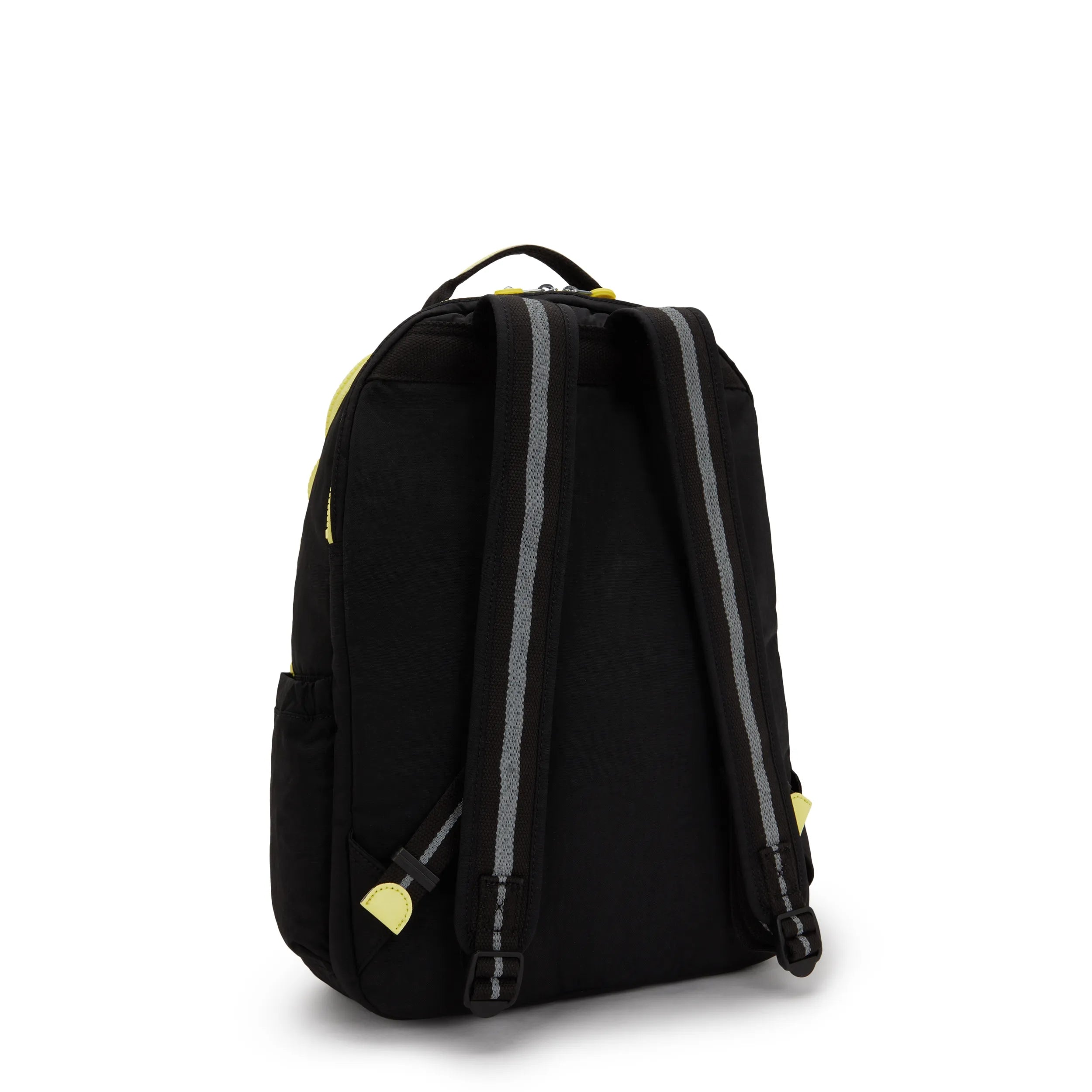 Kipling Seoul Lap Pocket in Black Pocket Print — back view