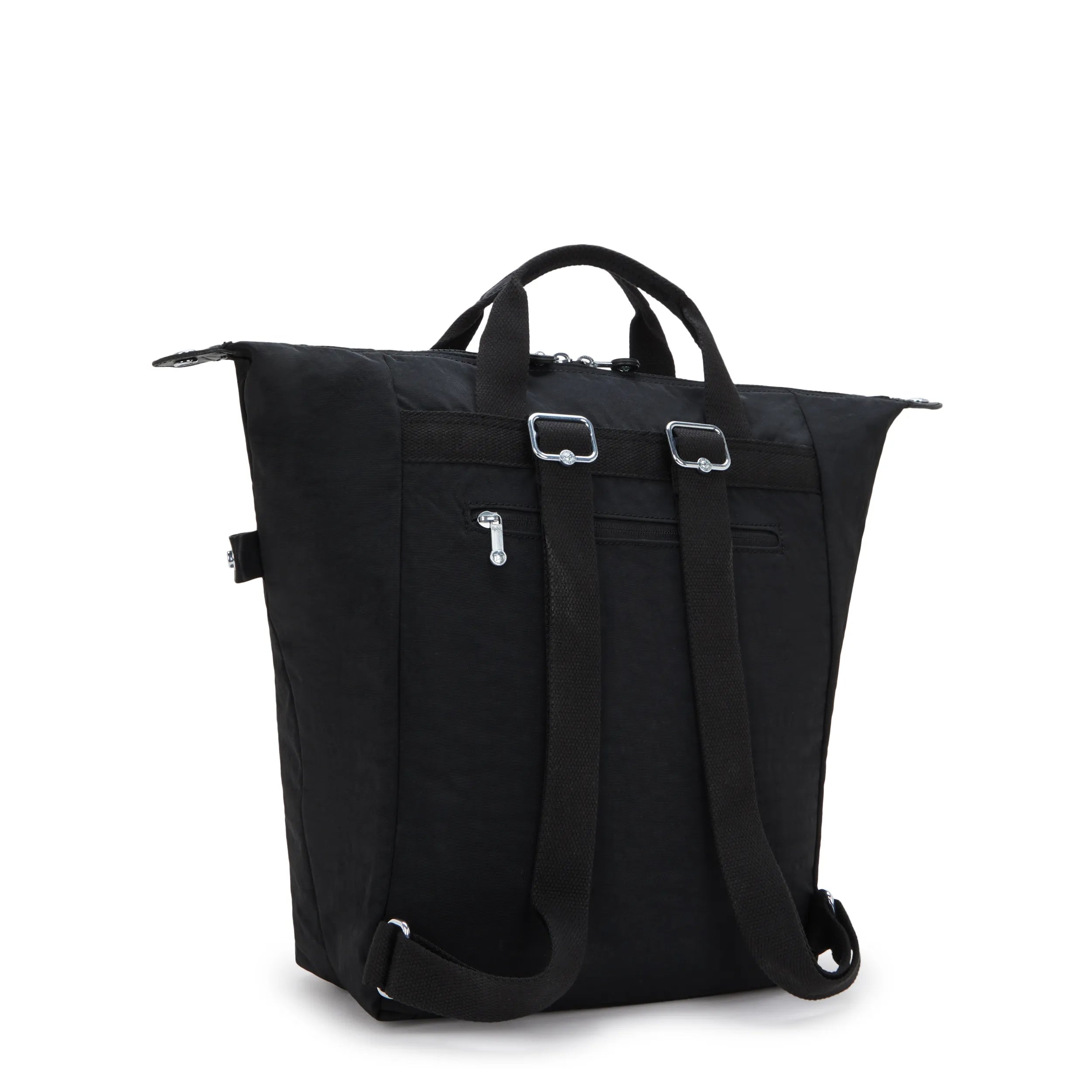 Kipling New Art Backpack in Black Noir — angle view 2