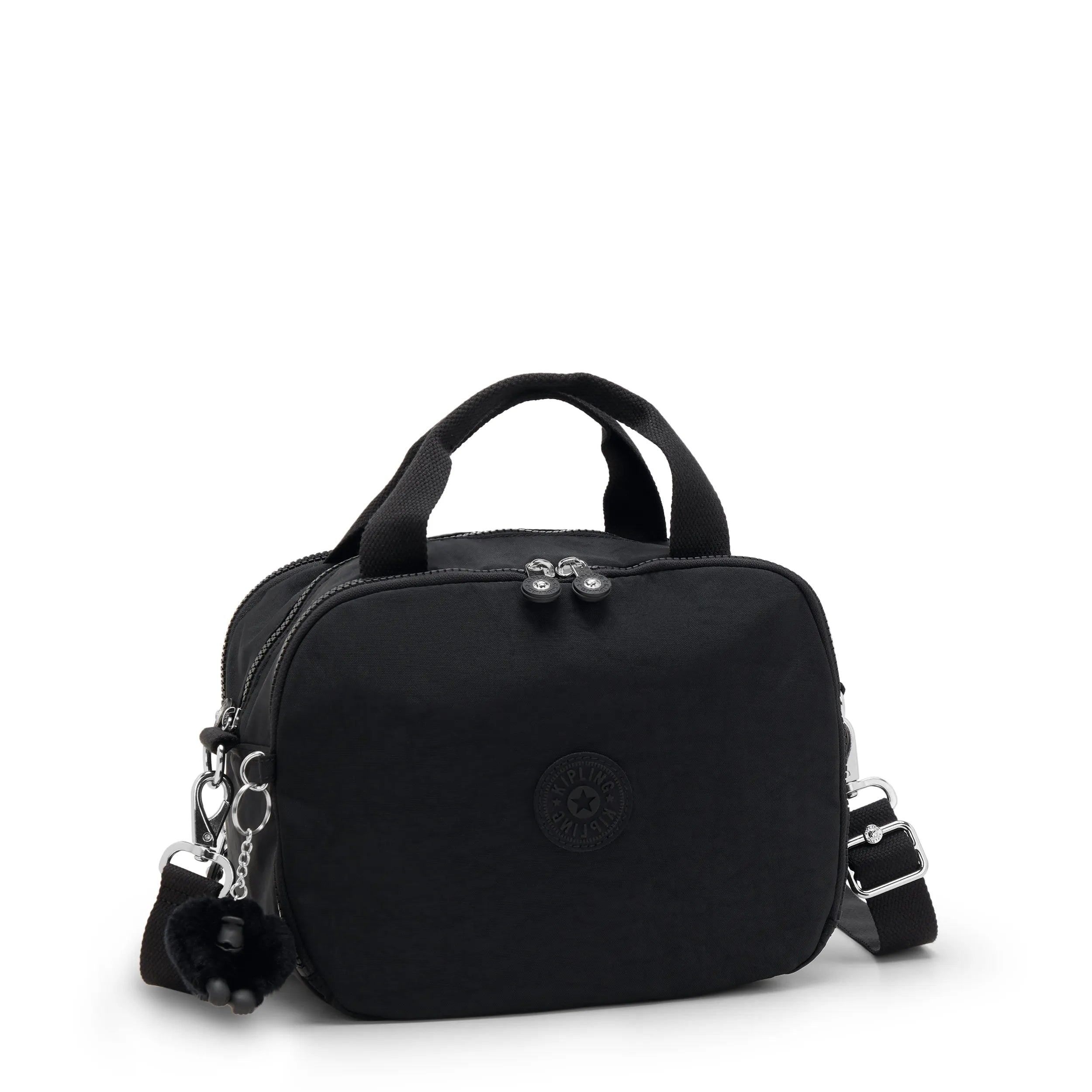 Kipling Beachpalm M in Black Noir — interior view