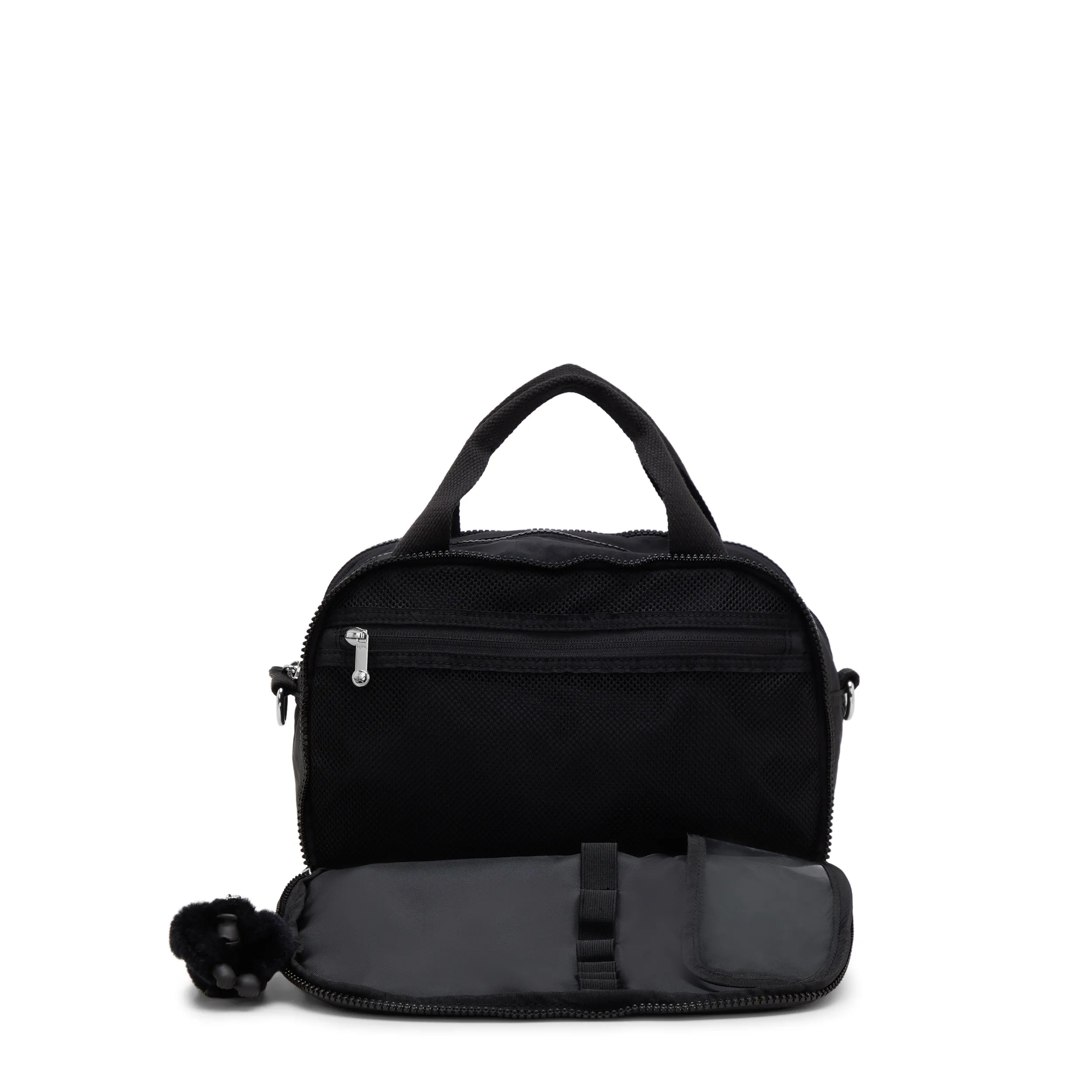 Kipling Beachpalm M in Black Noir — back view