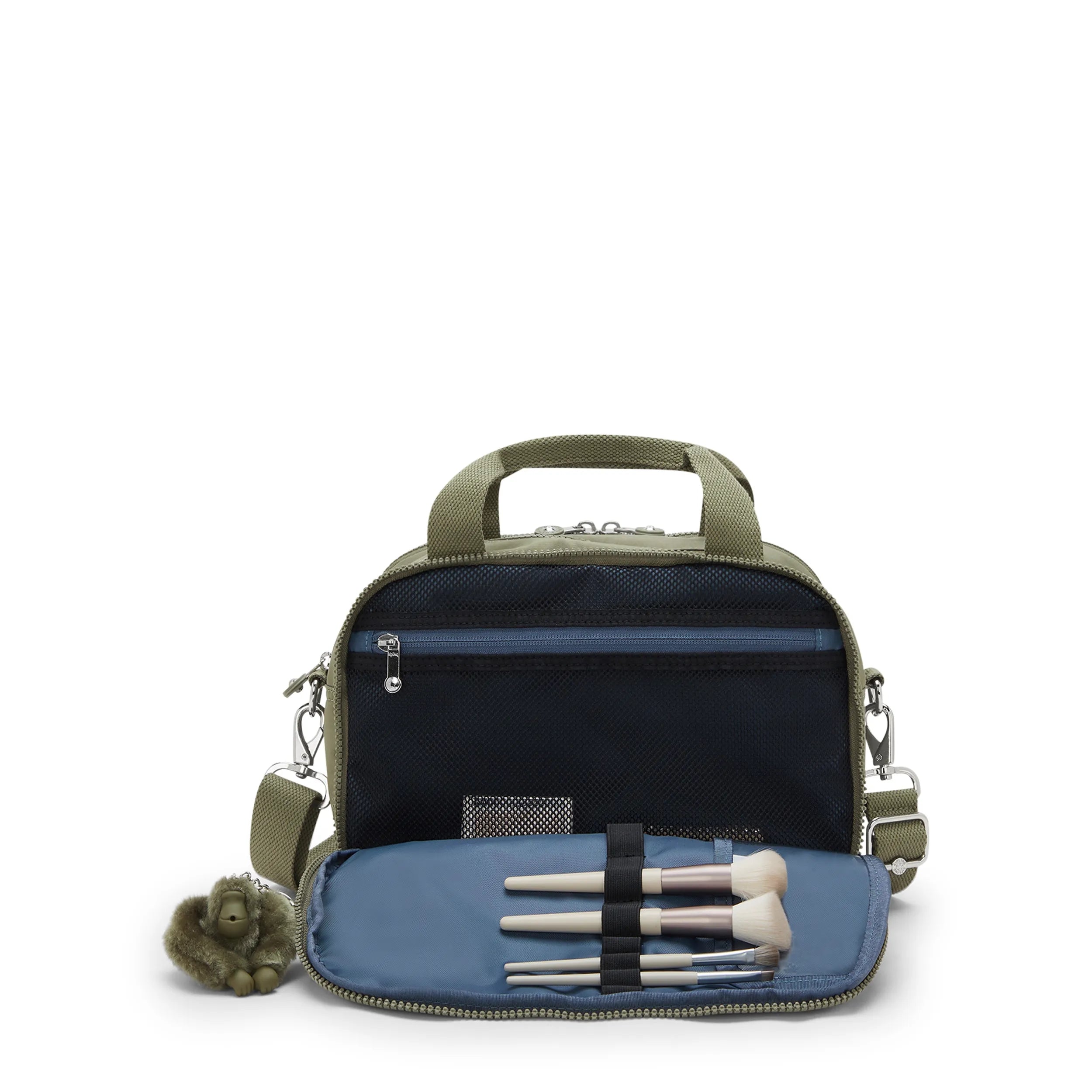 Kipling Beachpalm M in Almost Sage — detail view