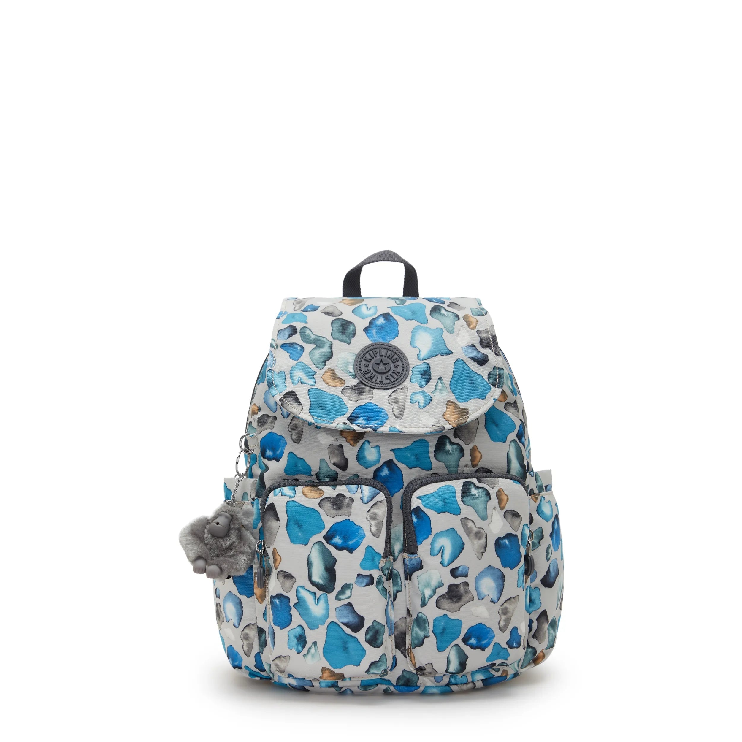 Kipling City Pocket S in Mineral Stone — front view