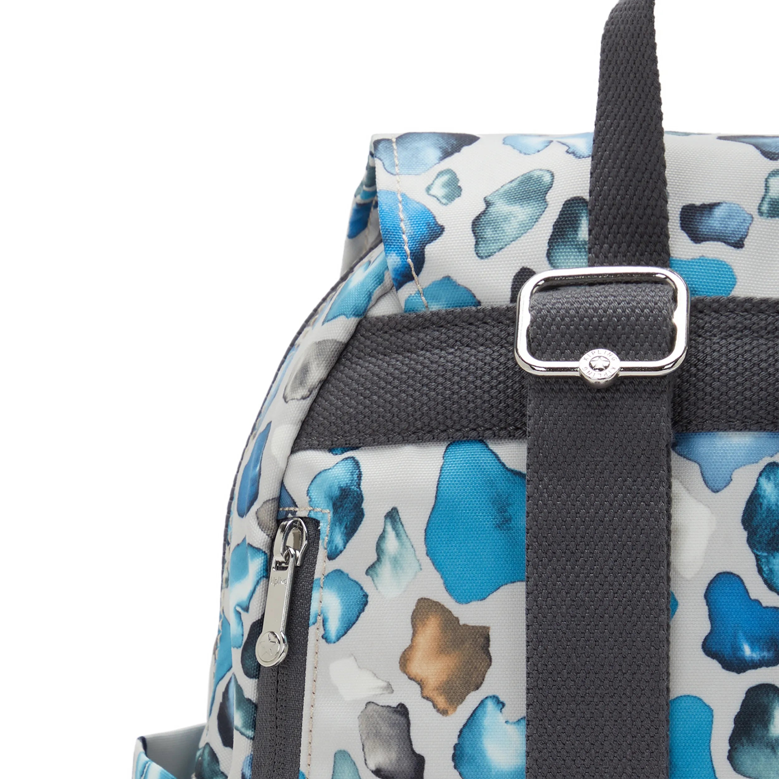 Kipling City Pocket S in Mineral Stone — detail view