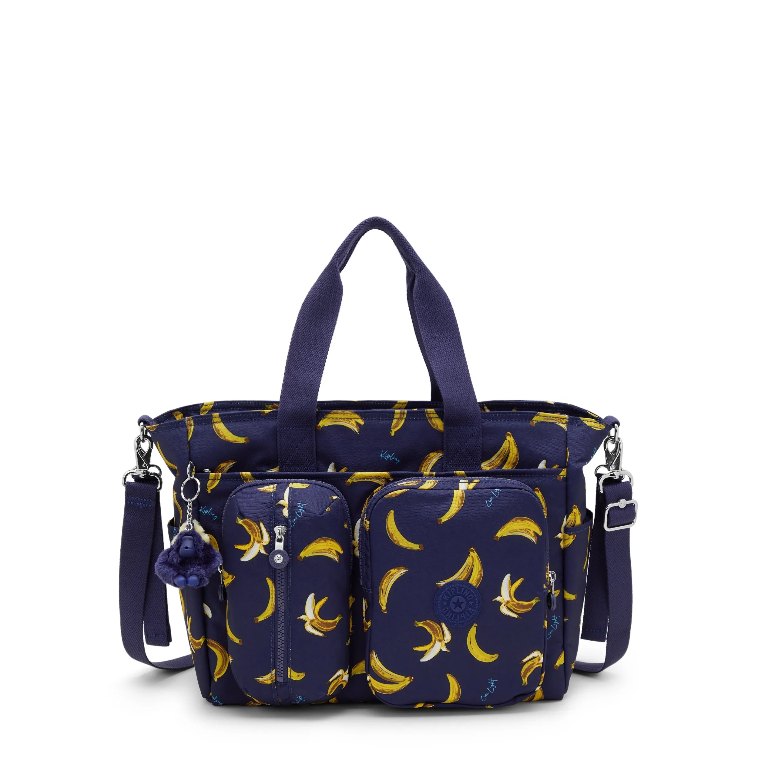 Kipling Babygear in Baby Banana Print — front view