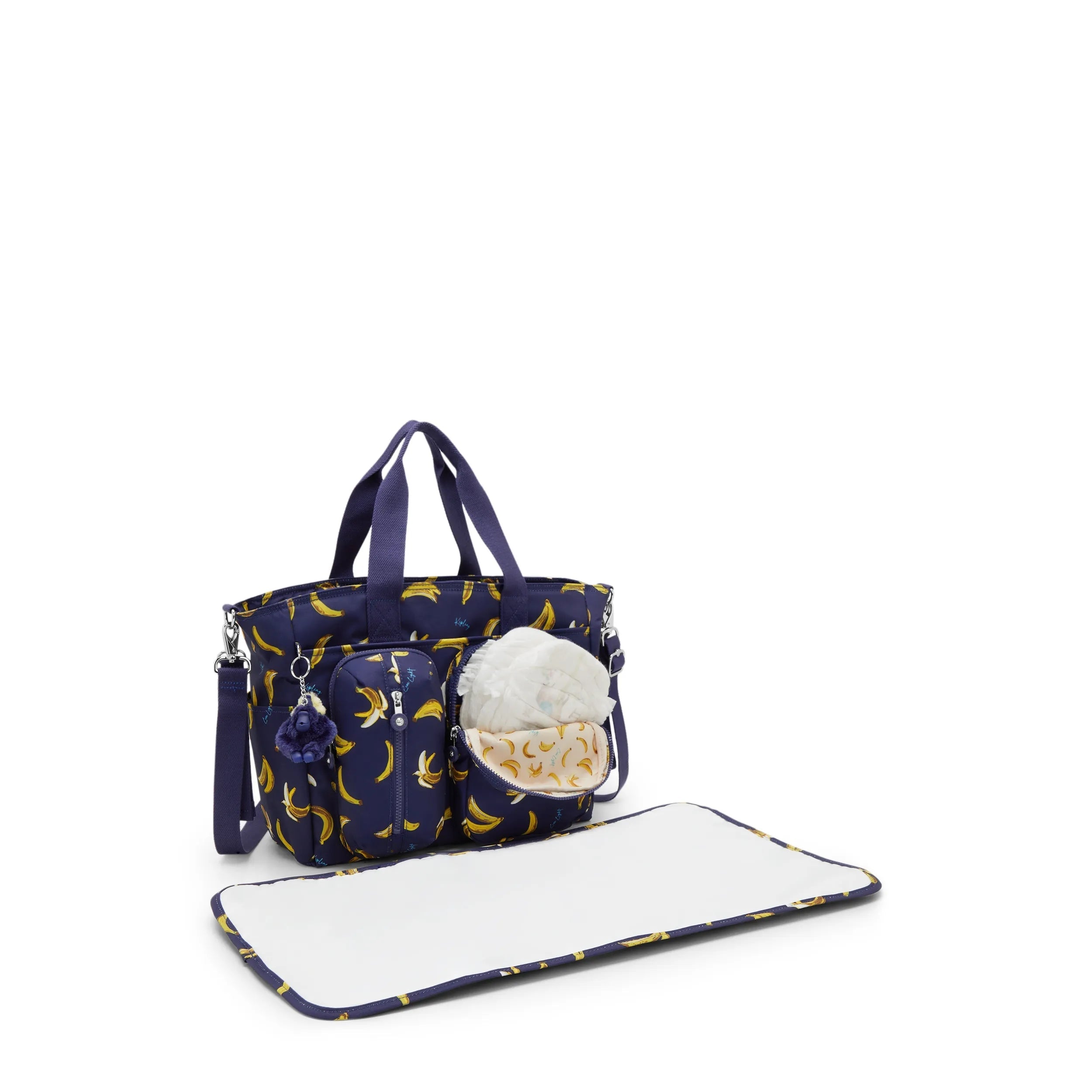 Kipling Babygear in Baby Banana Print — interior view