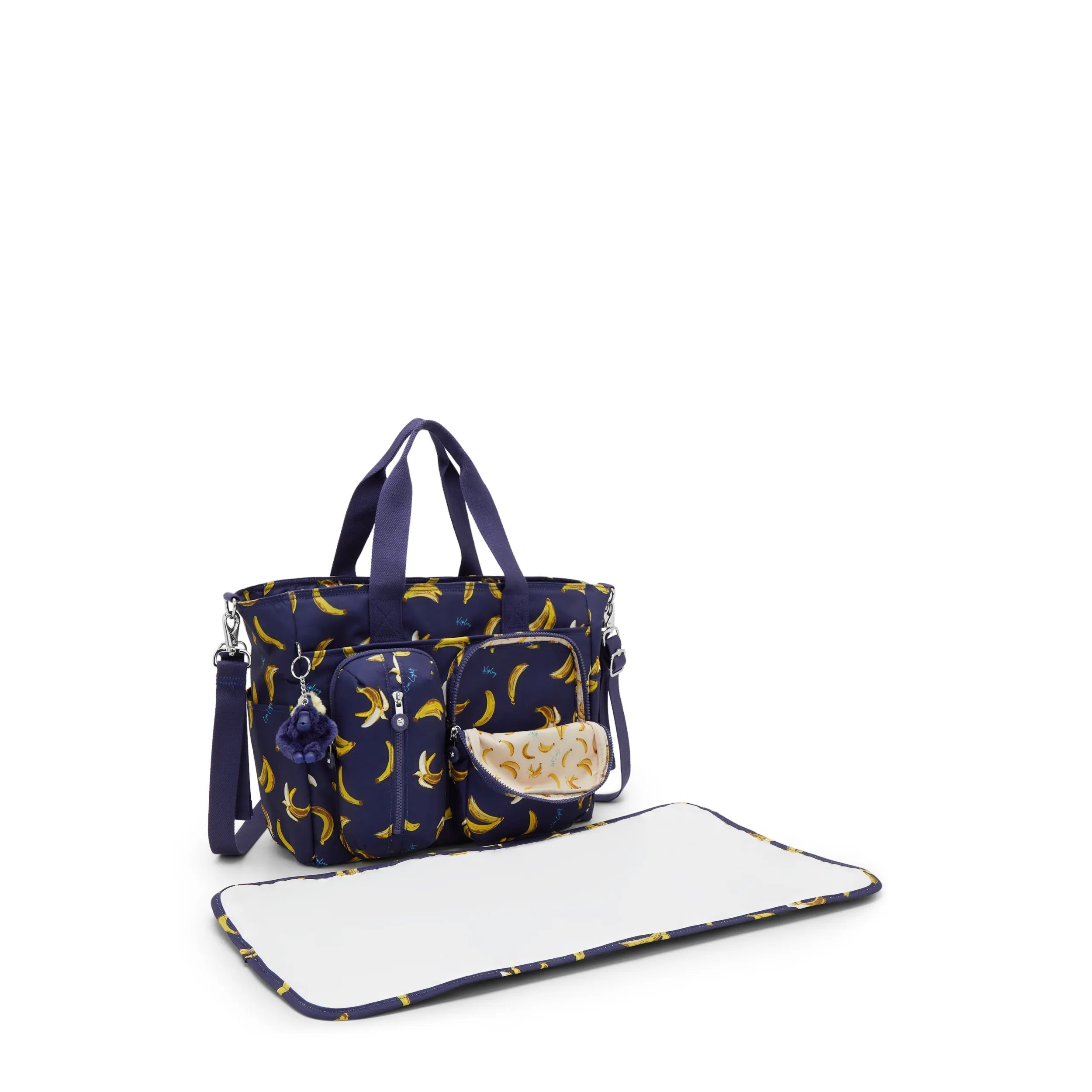 Kipling Babygear in Baby Banana Print — back view