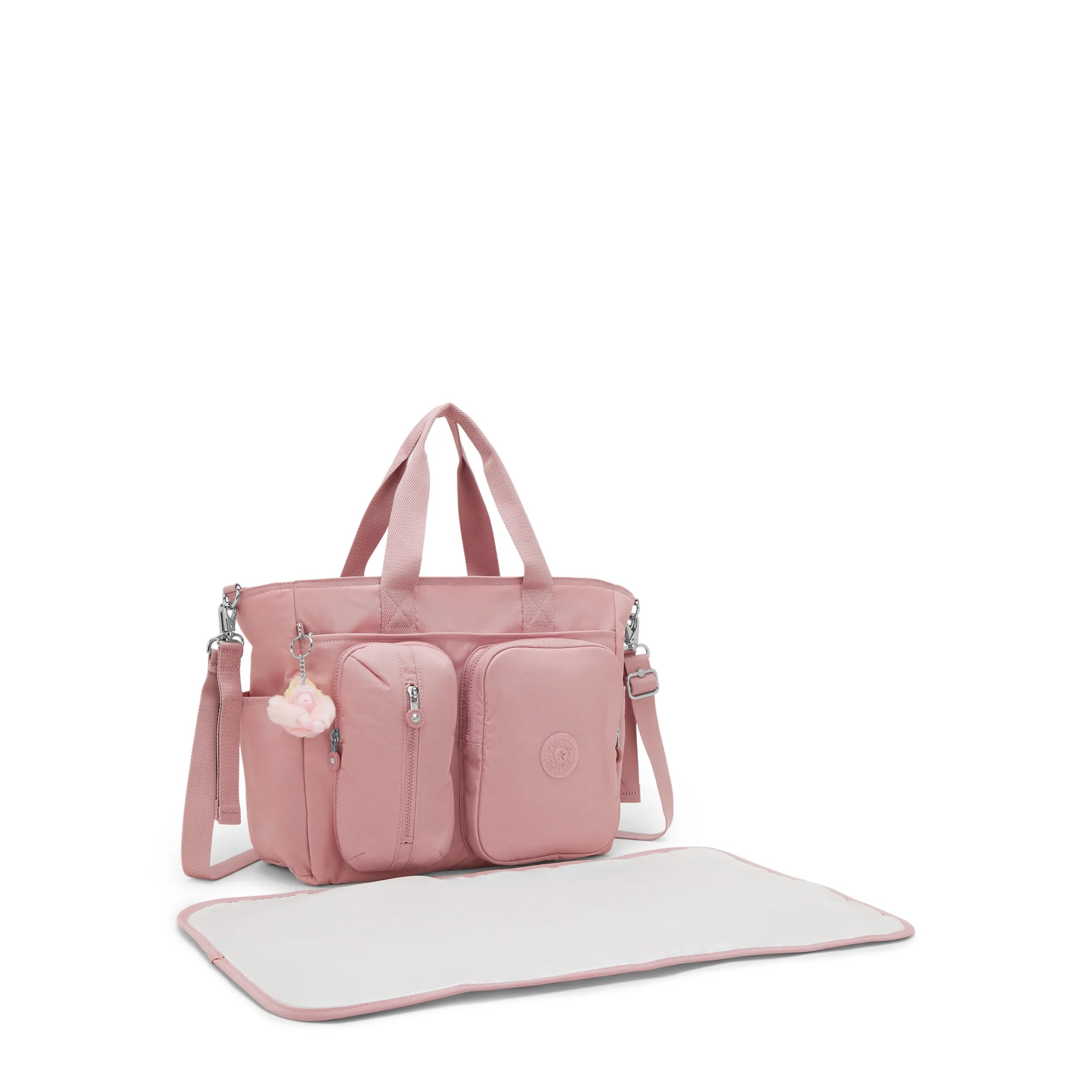 Kipling Babygear in Tiny Smoky Blush — back view