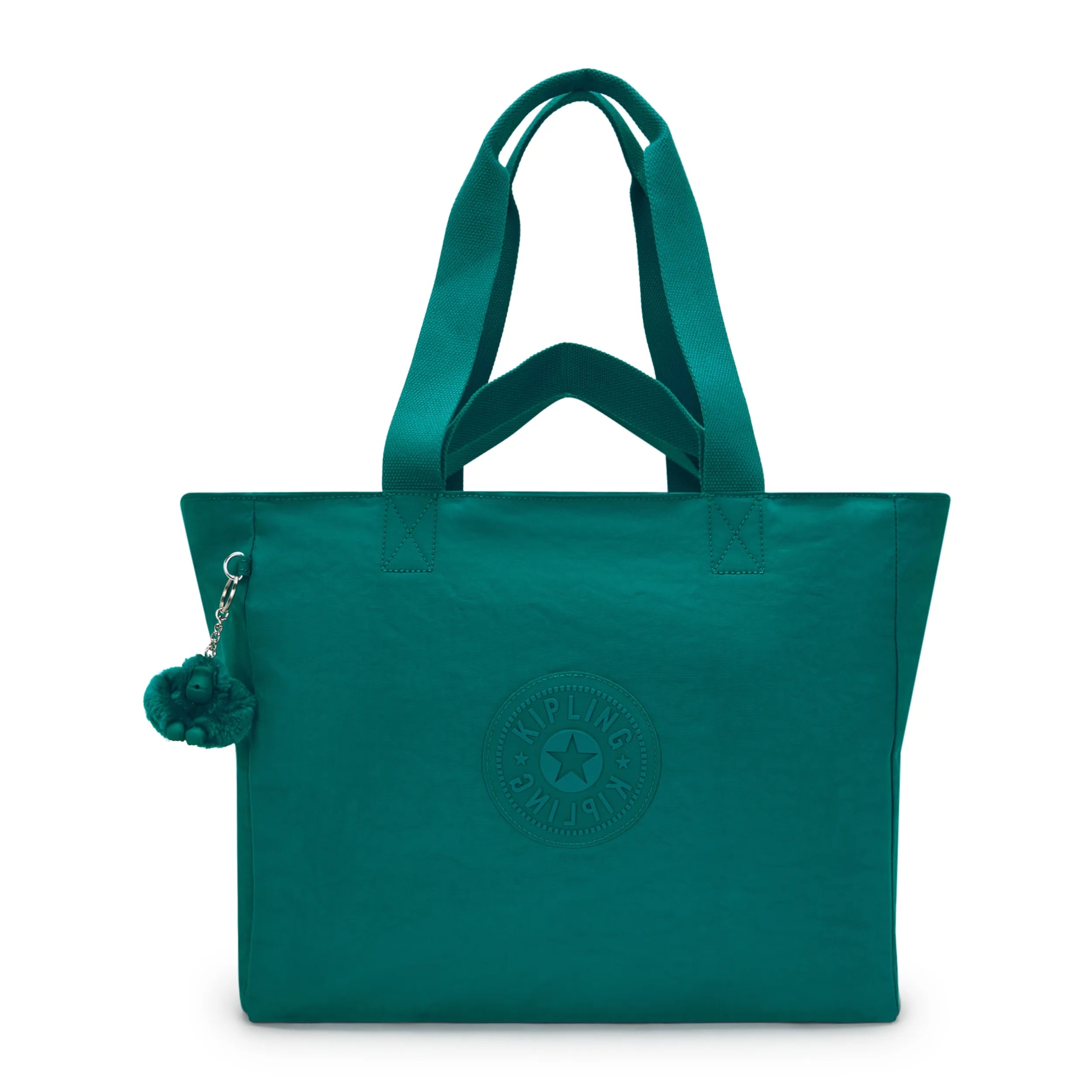 Kipling Naomi in Outspoken Green — front view