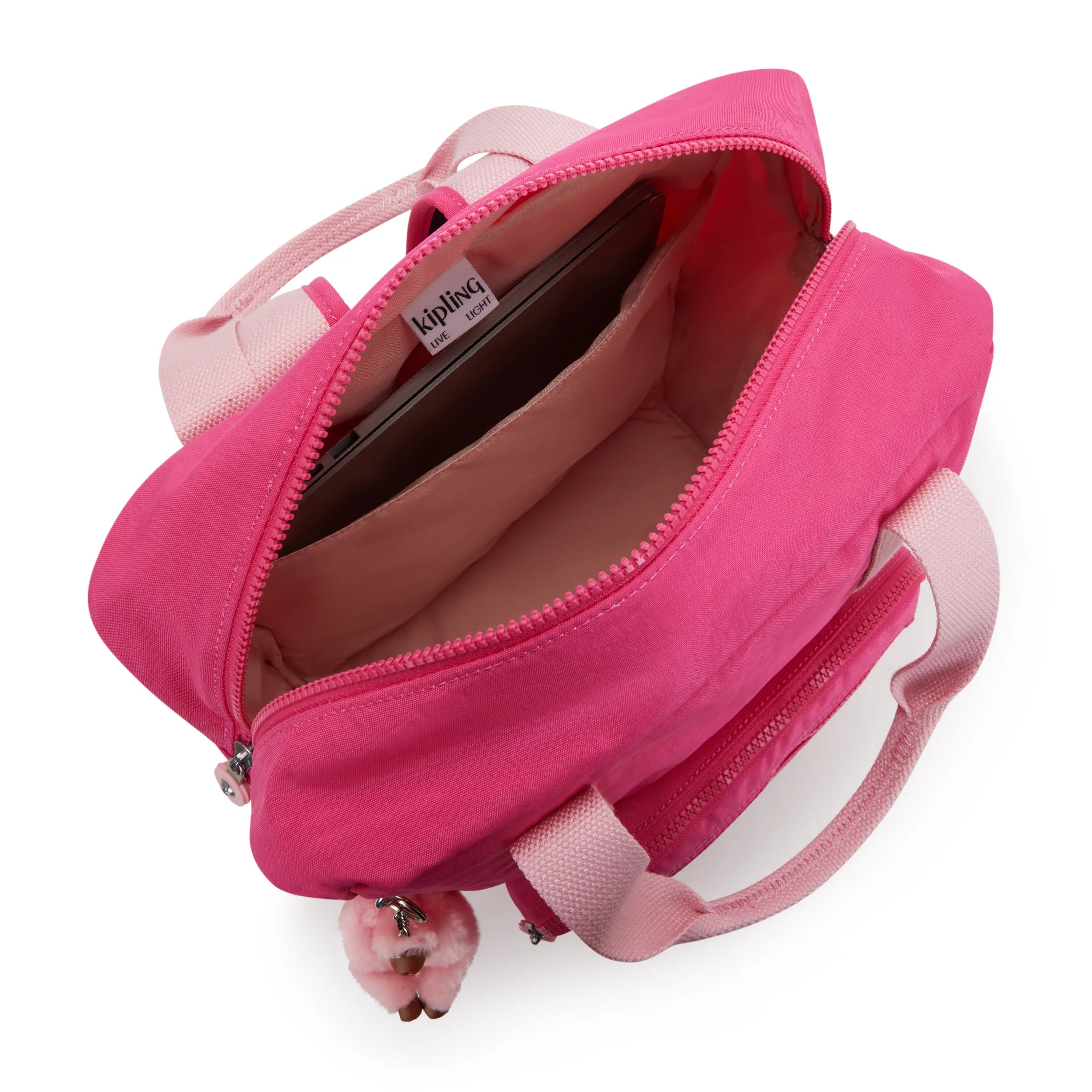Kipling Buddy in Intense Rose — angle view 2