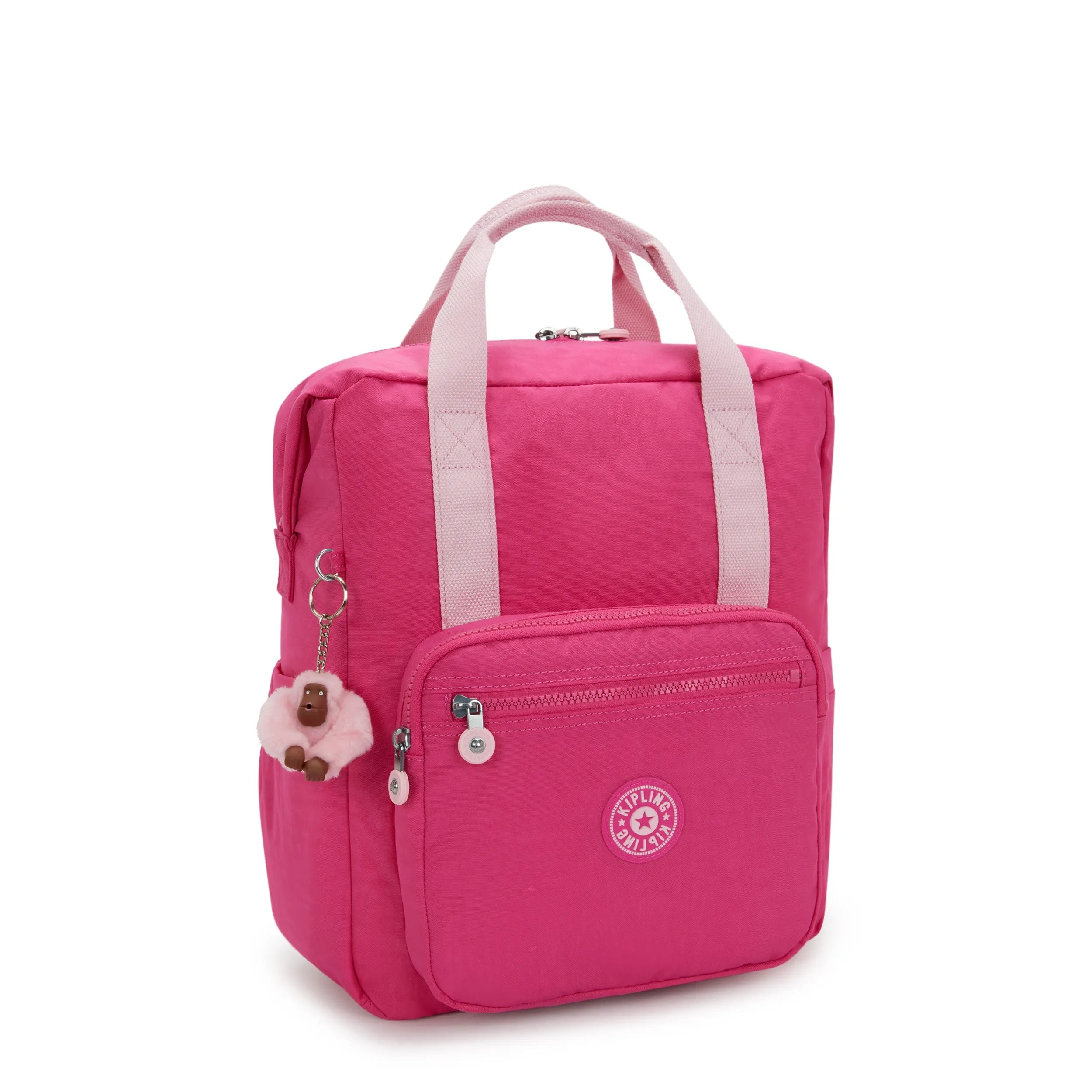 Kipling Buddy in Intense Rose — angle view 3