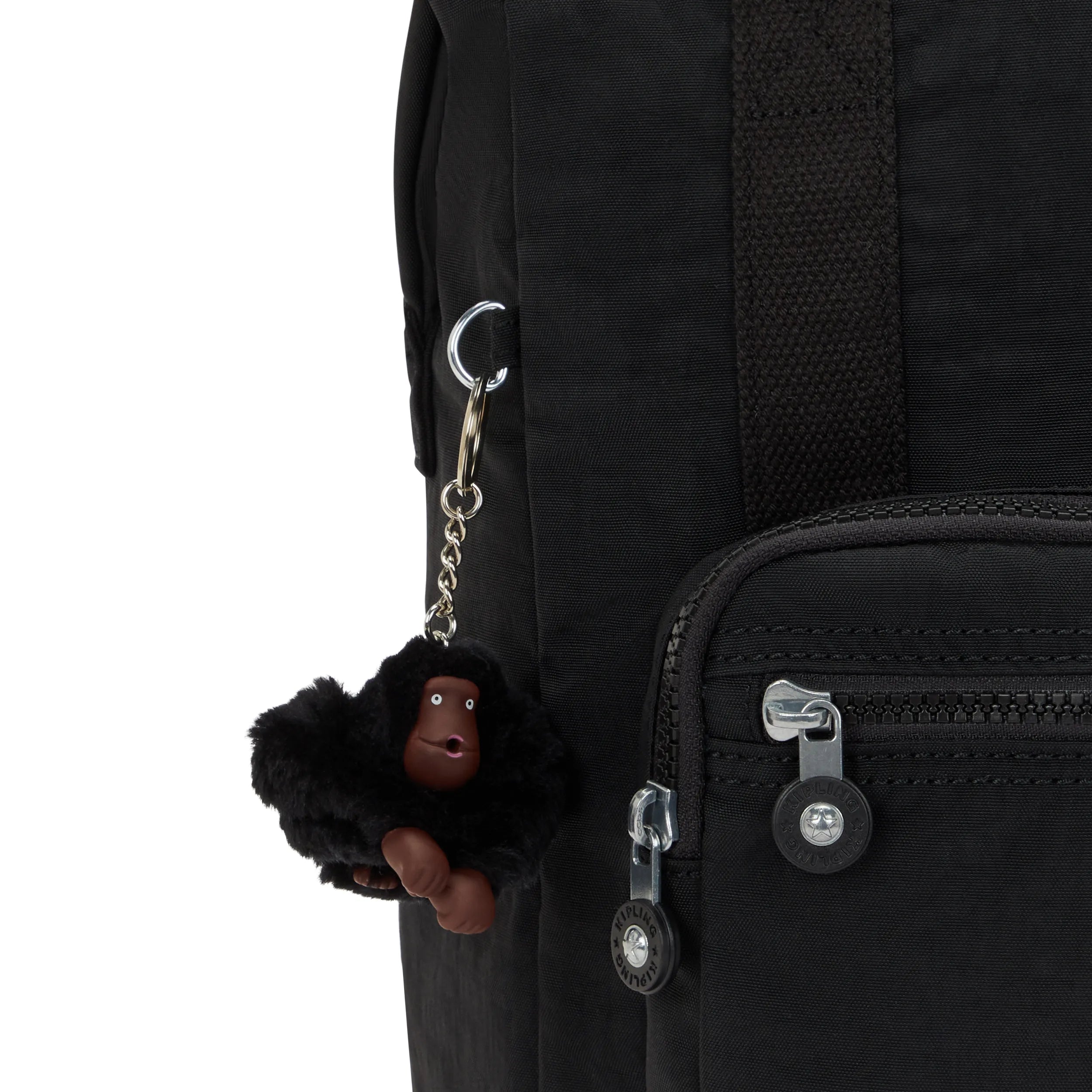 Kipling Buddy in True Black — interior view