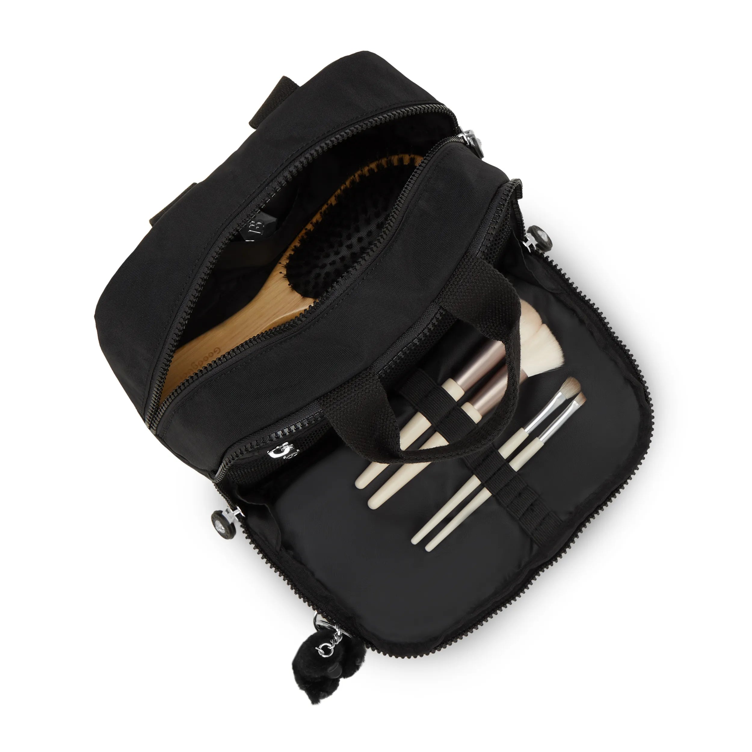 Kipling Beachpalm S in Black Noir — angle view 2