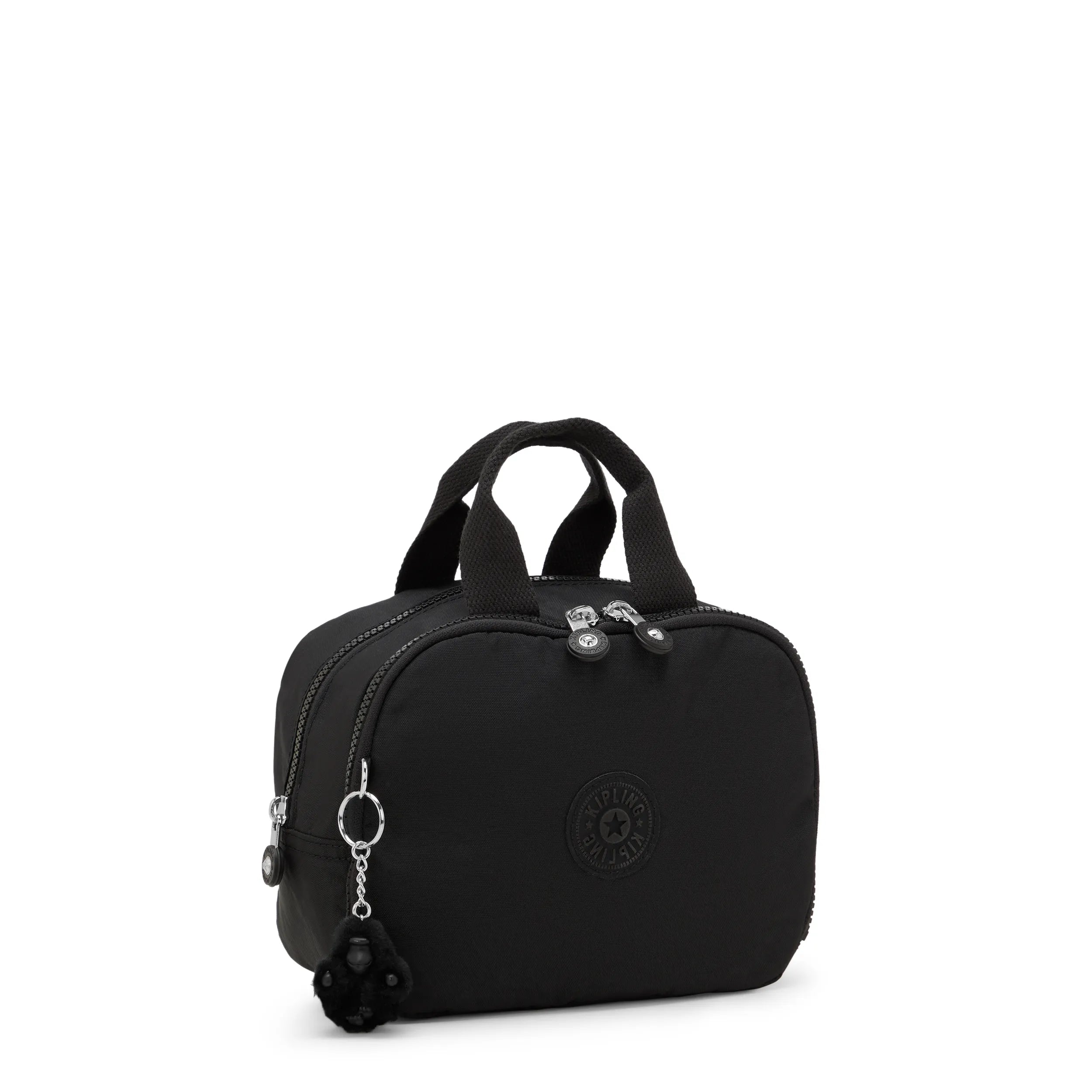 Kipling Beachpalm S in Black Noir — angle view 3
