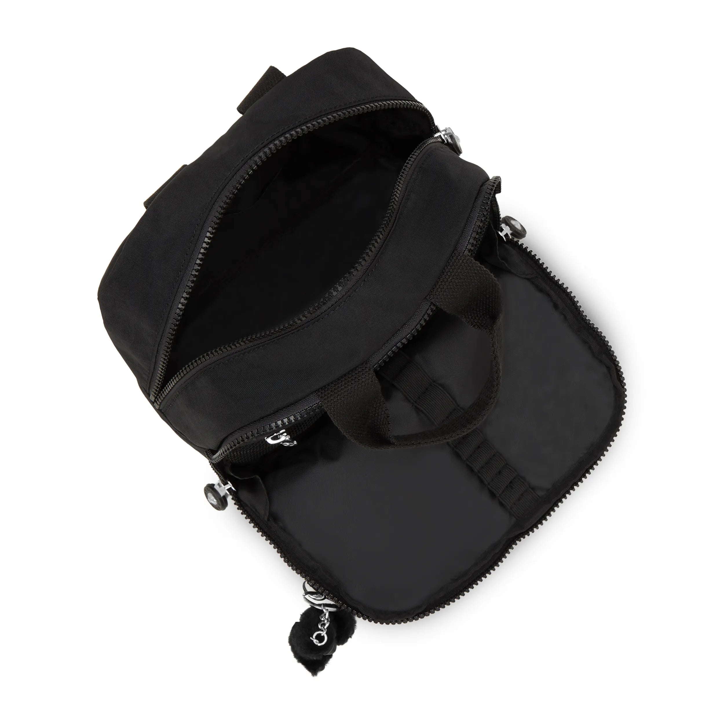 Kipling Beachpalm S in Black Noir — detail view