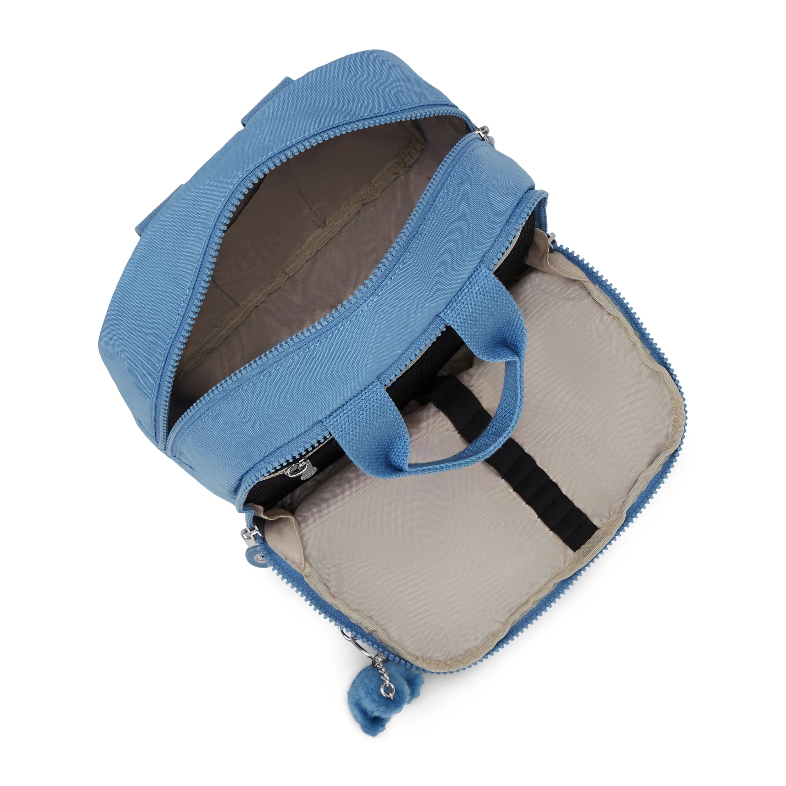 Kipling Beachpalm S in Vintage Blue — detail view