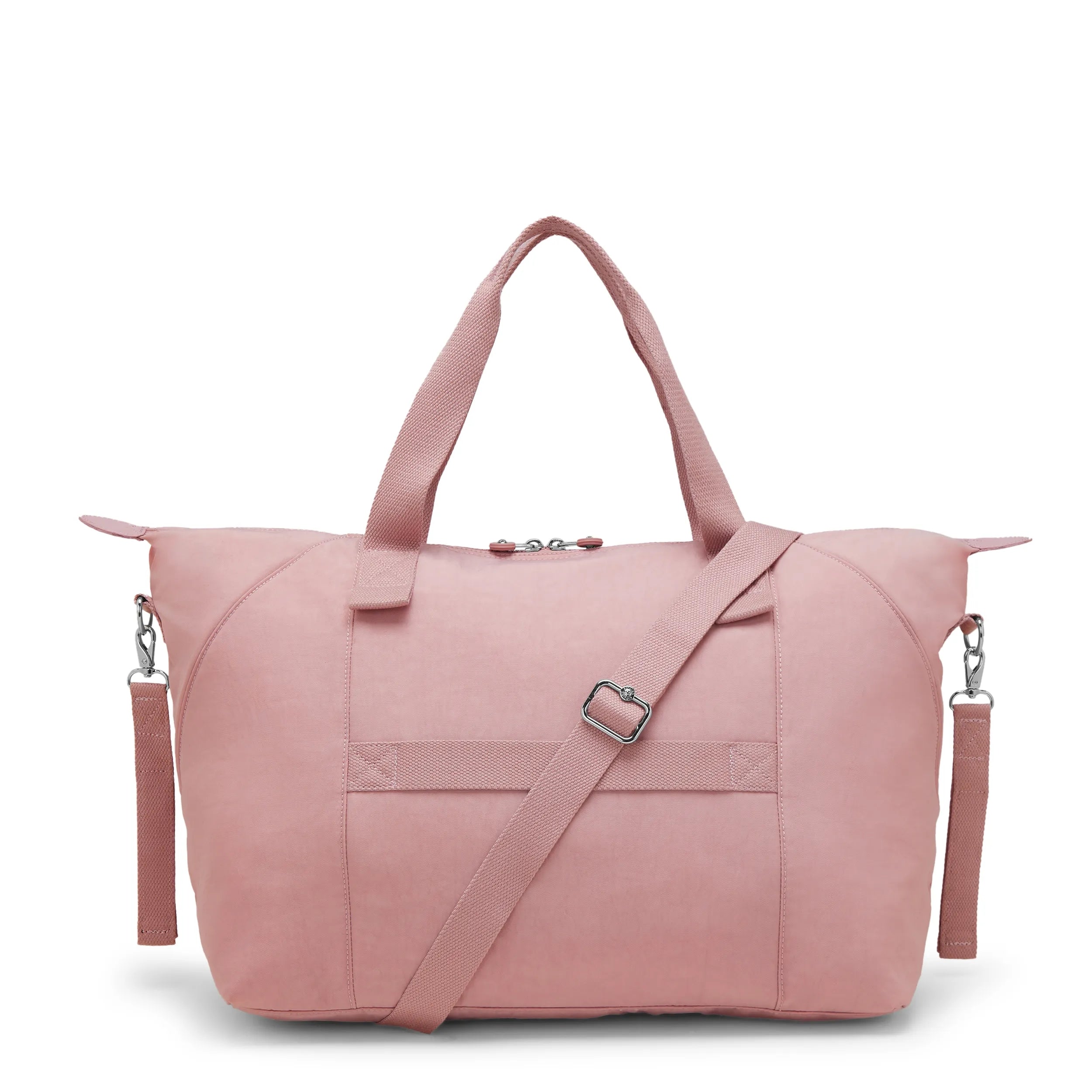 Kipling New Art M Babybag in Tiny Smoky Blush — back view
