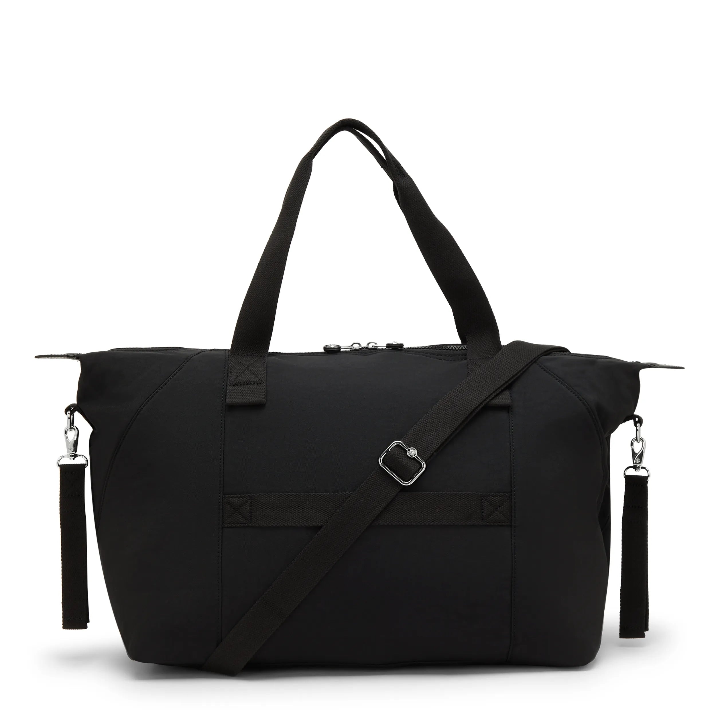 Kipling New Art M Babybag in Tiny Black Noir — back view