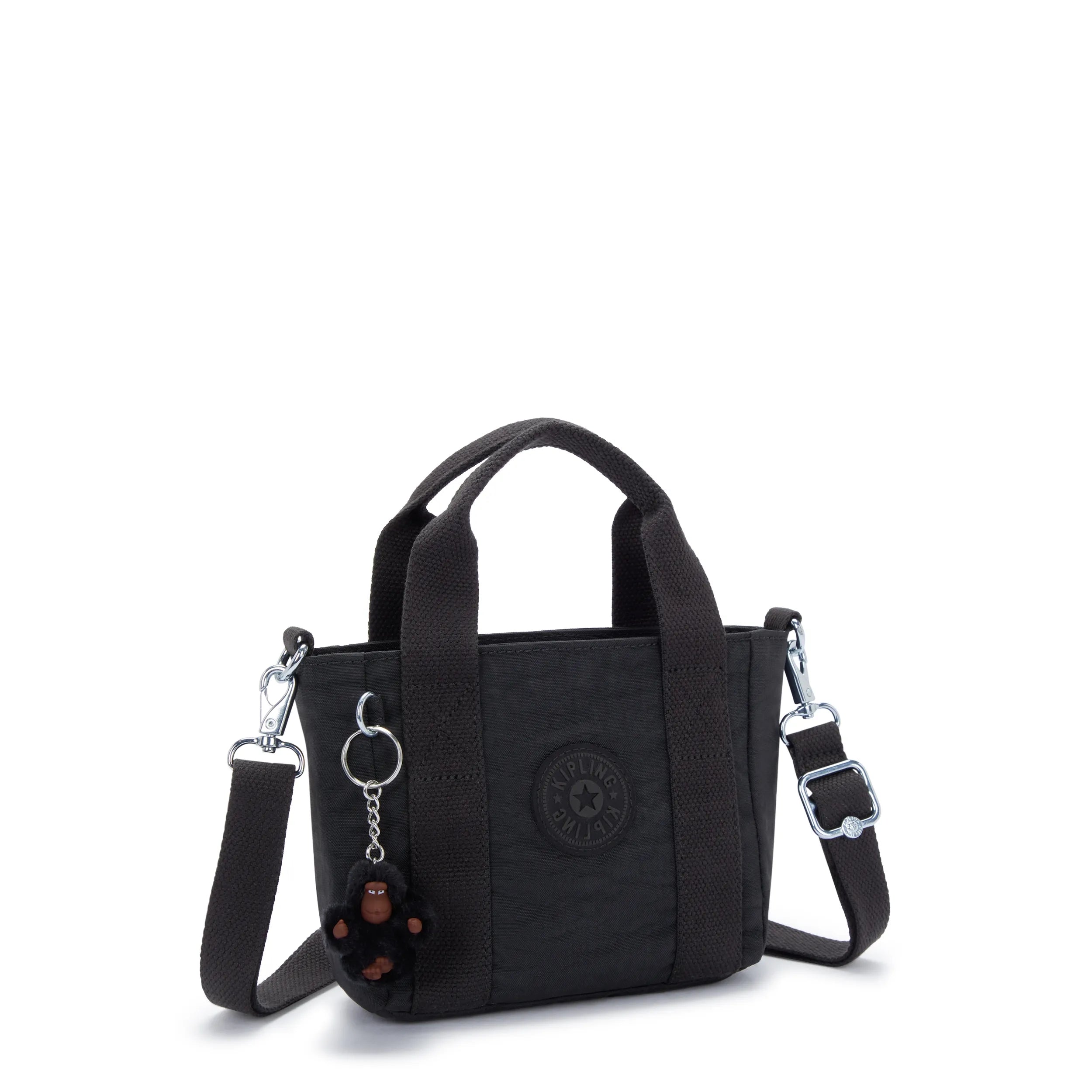Kipling Jayla Mini in Black Tonal — angle view 3