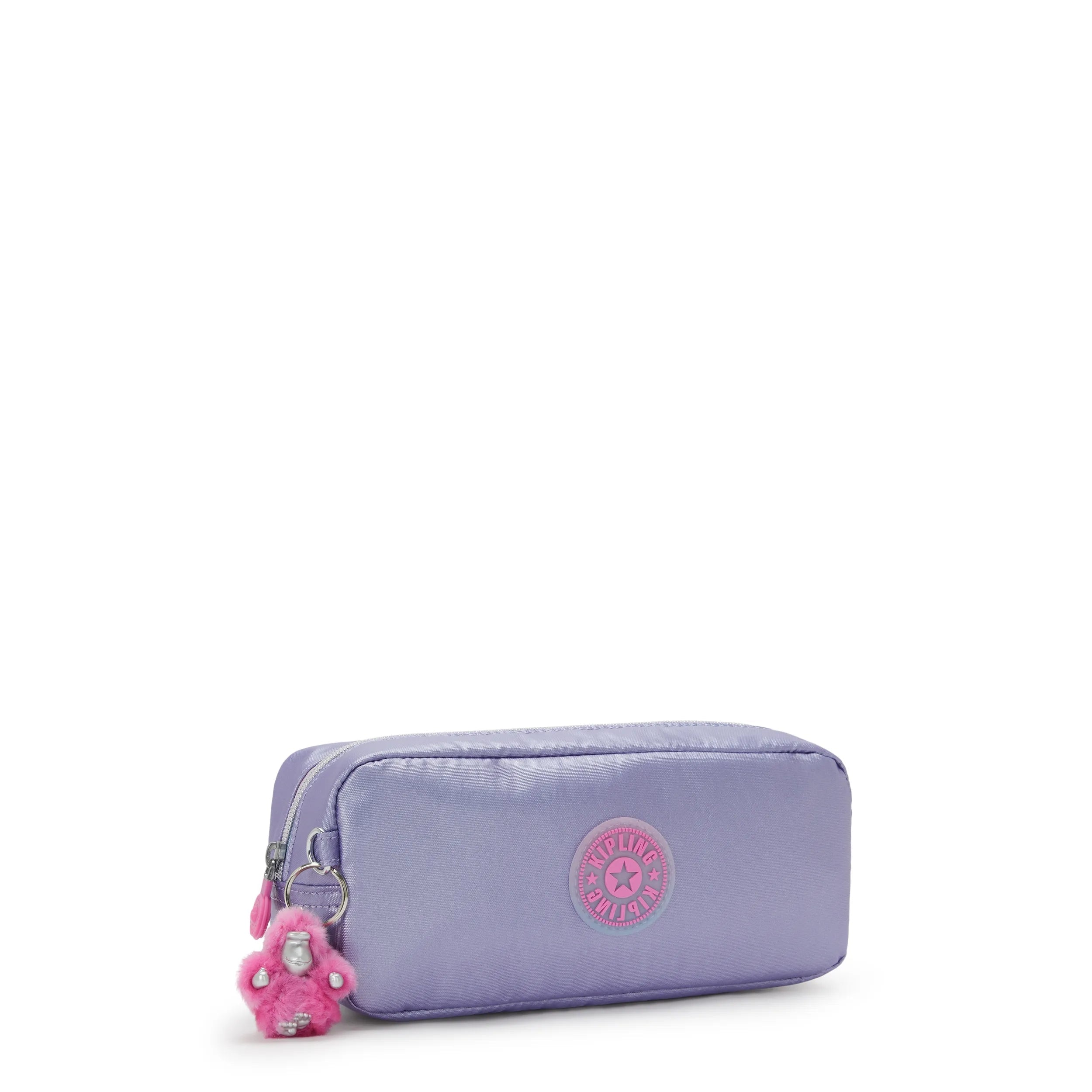 Kipling Icey in Spark Joy Aura Metallic — angle view 3
