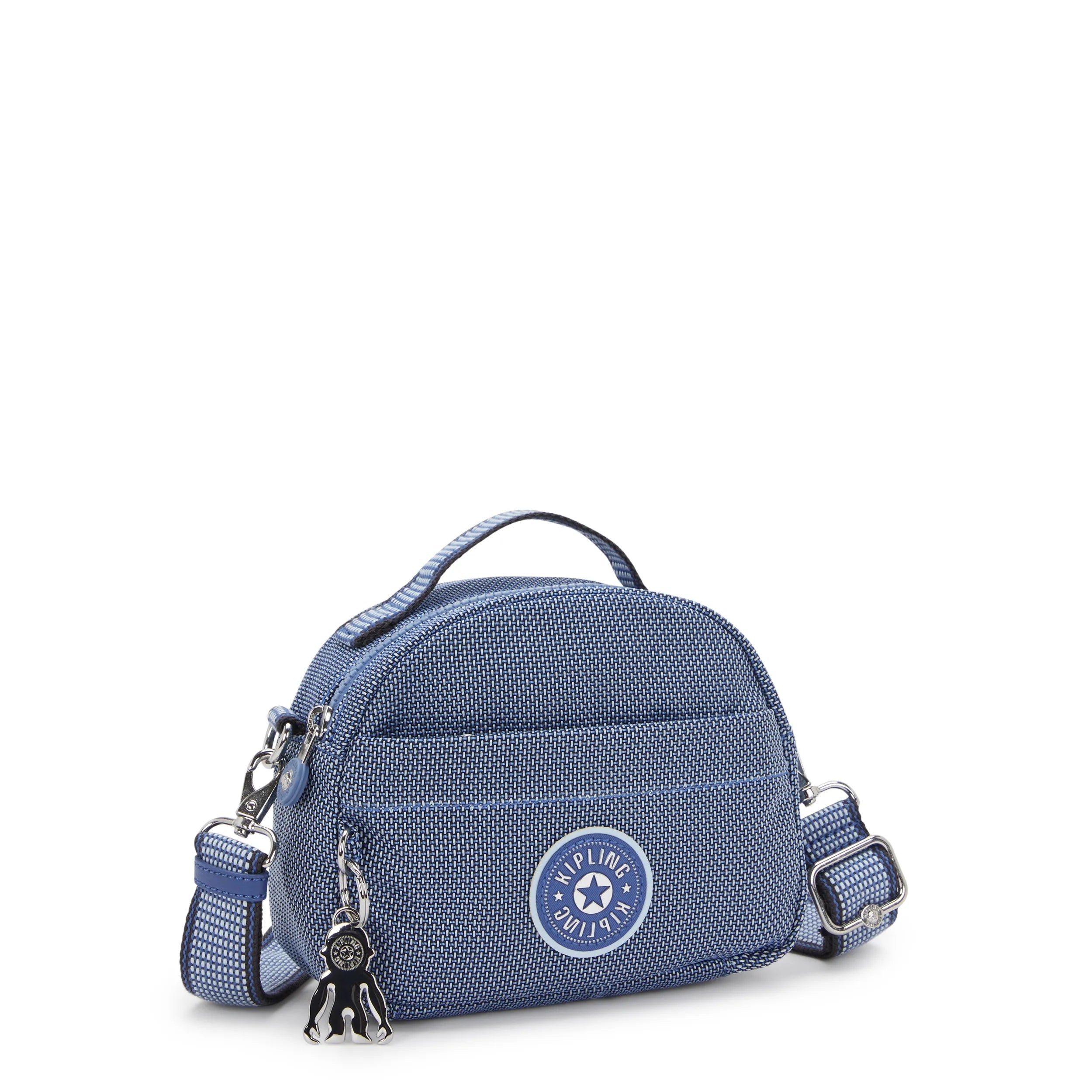 Kipling Kitty in Midnight Wash Textured — angle view 3