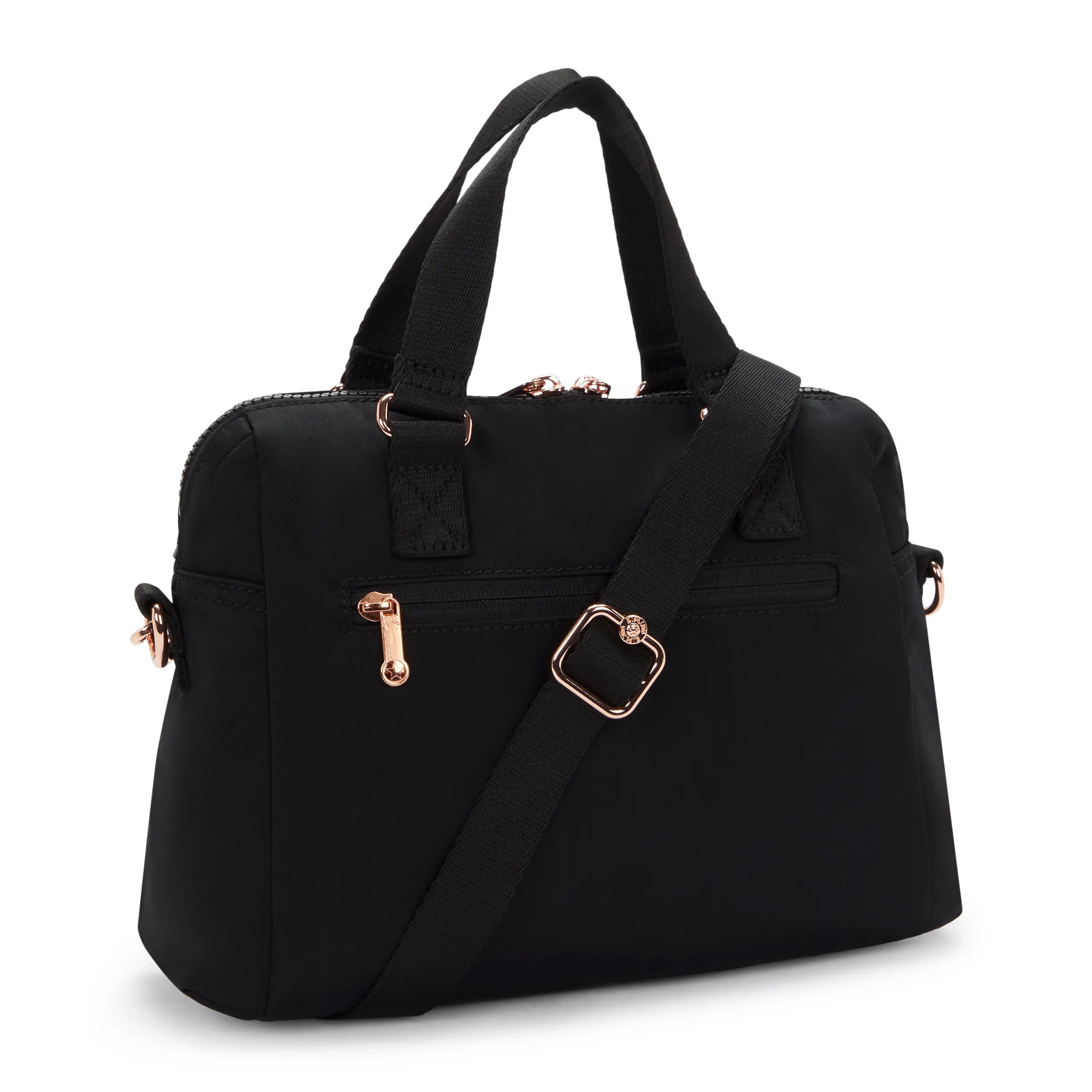 Kipling Bexie in Black Rose City — back view