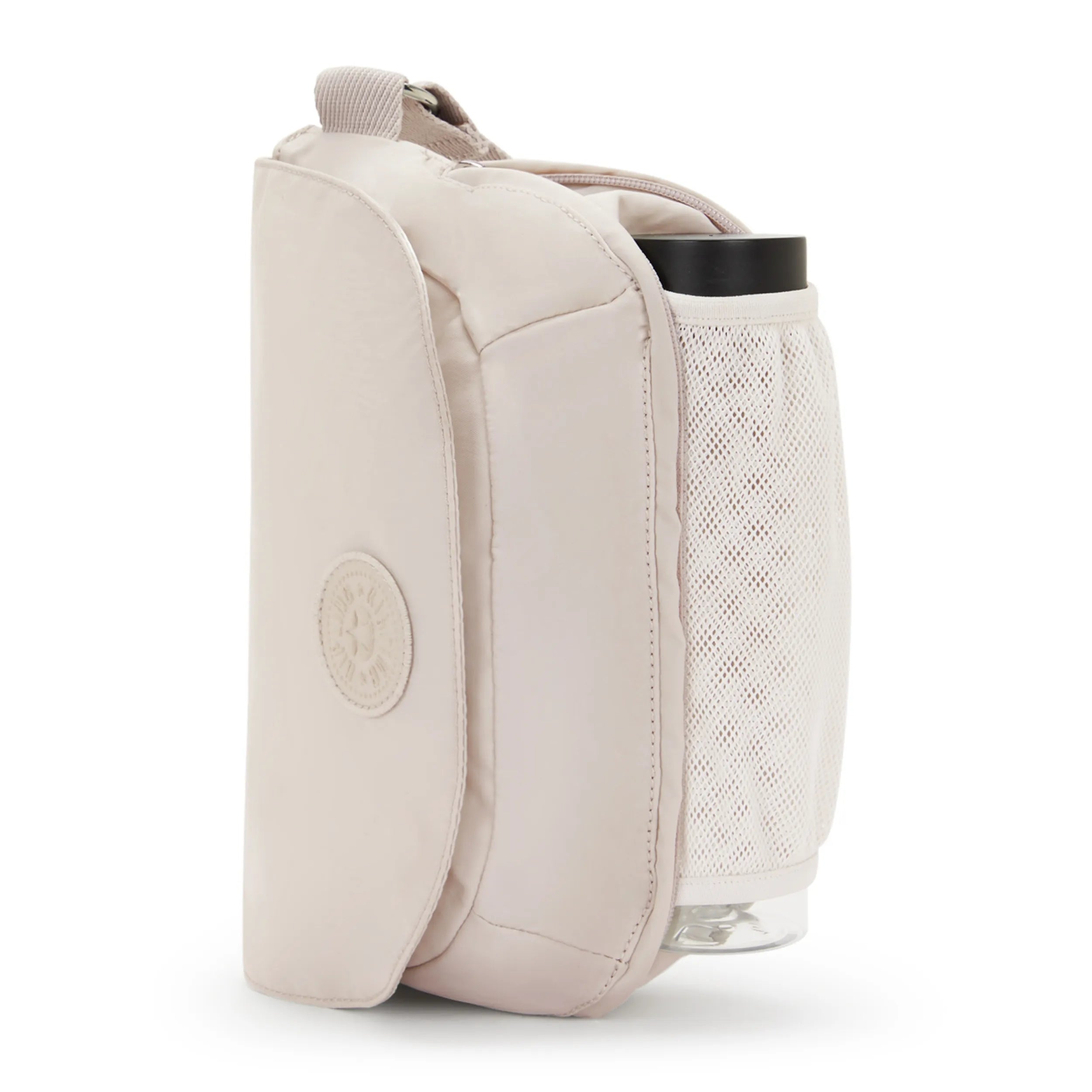 Kipling Oceane in Soft Gray Ignite — detail view