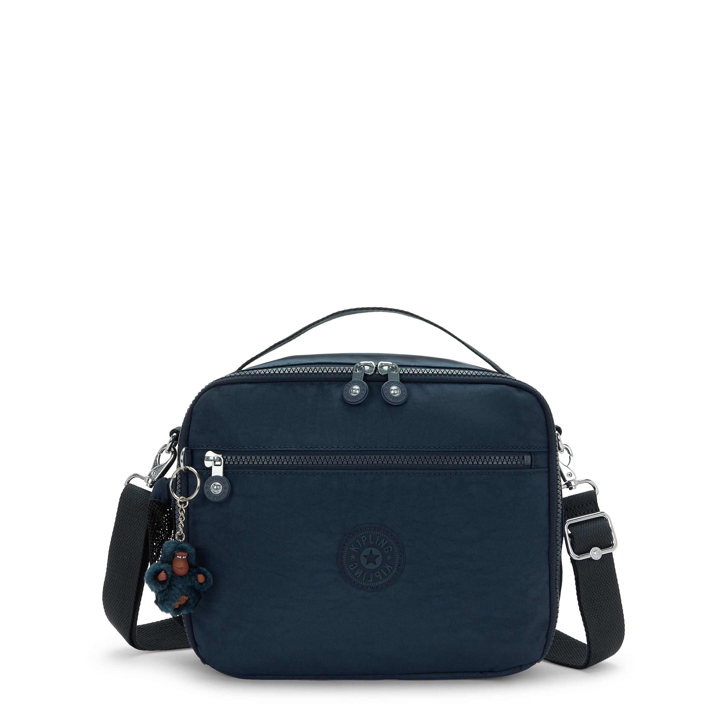Kipling Ermy Mod in True Blue Tonal — front view