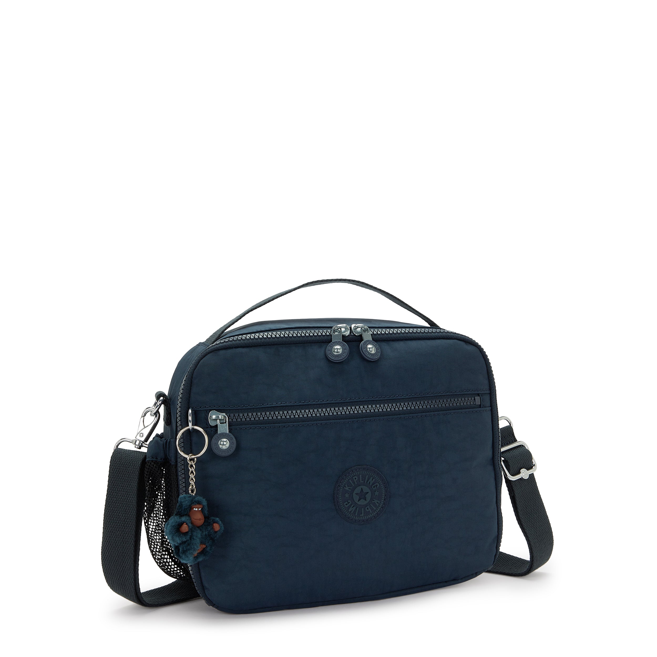 Kipling Ermy Mod in True Blue Tonal — angle view 3