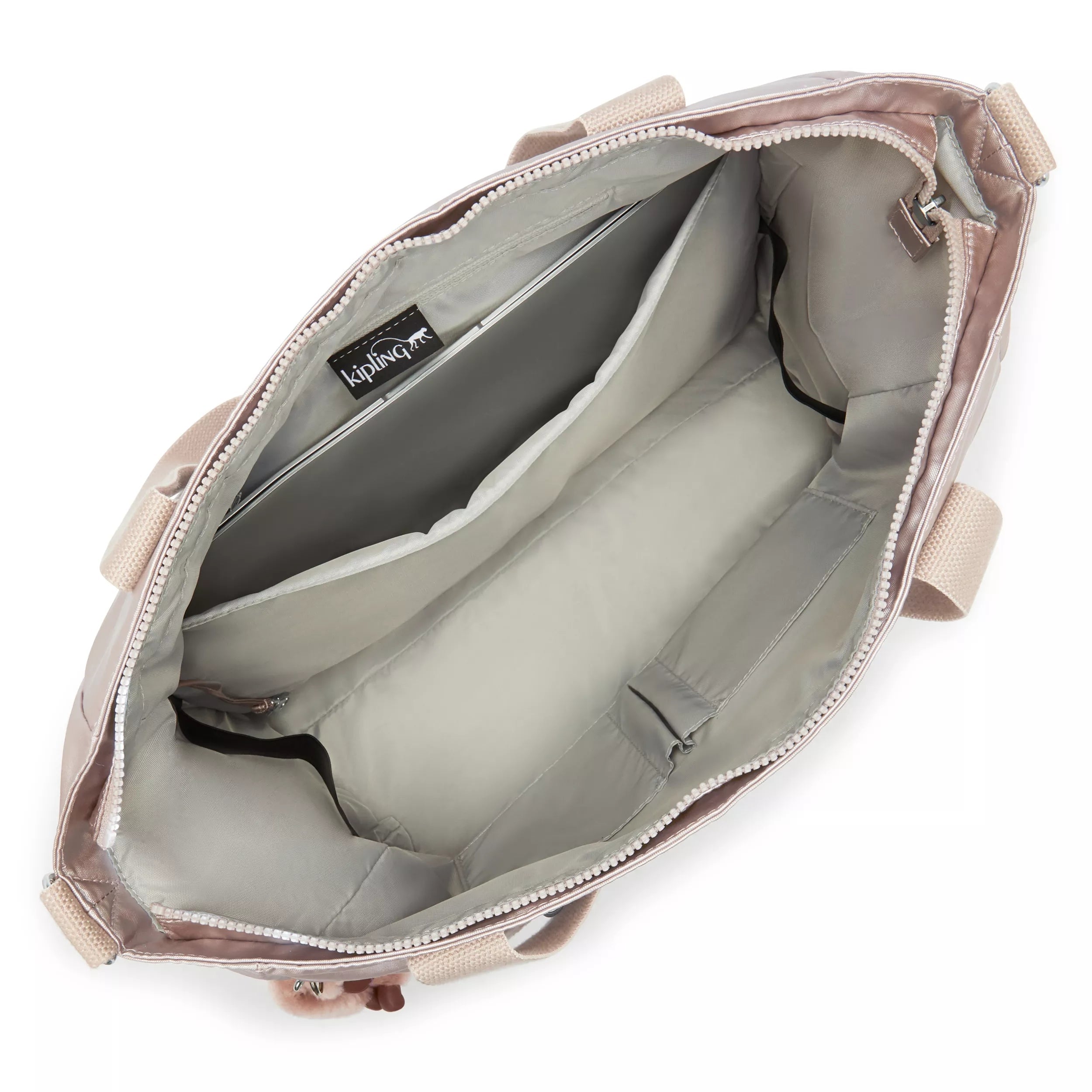 Kipling Jayla in Quartz Metallic — angle view 2