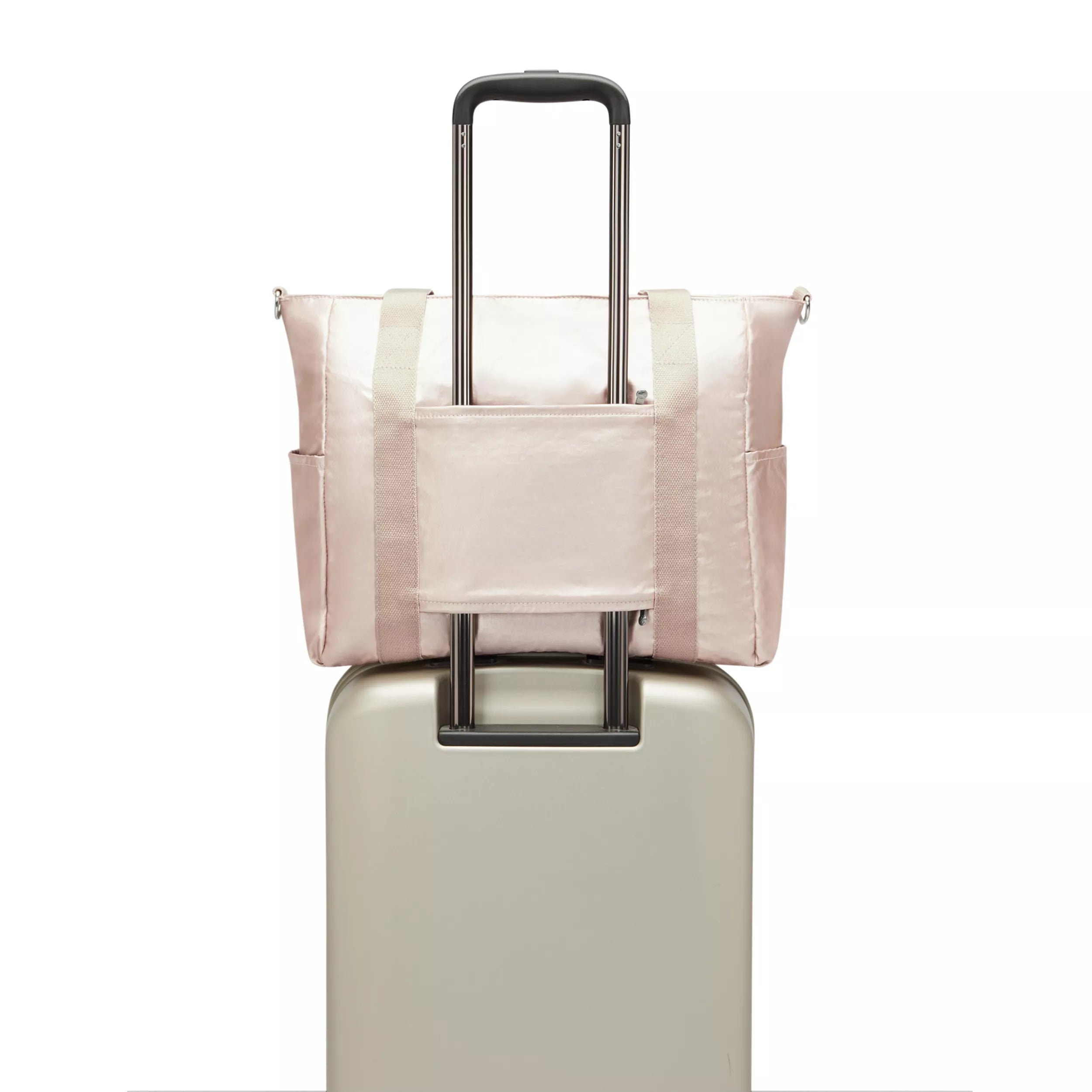 Kipling Jayla in Quartz Metallic — detail view