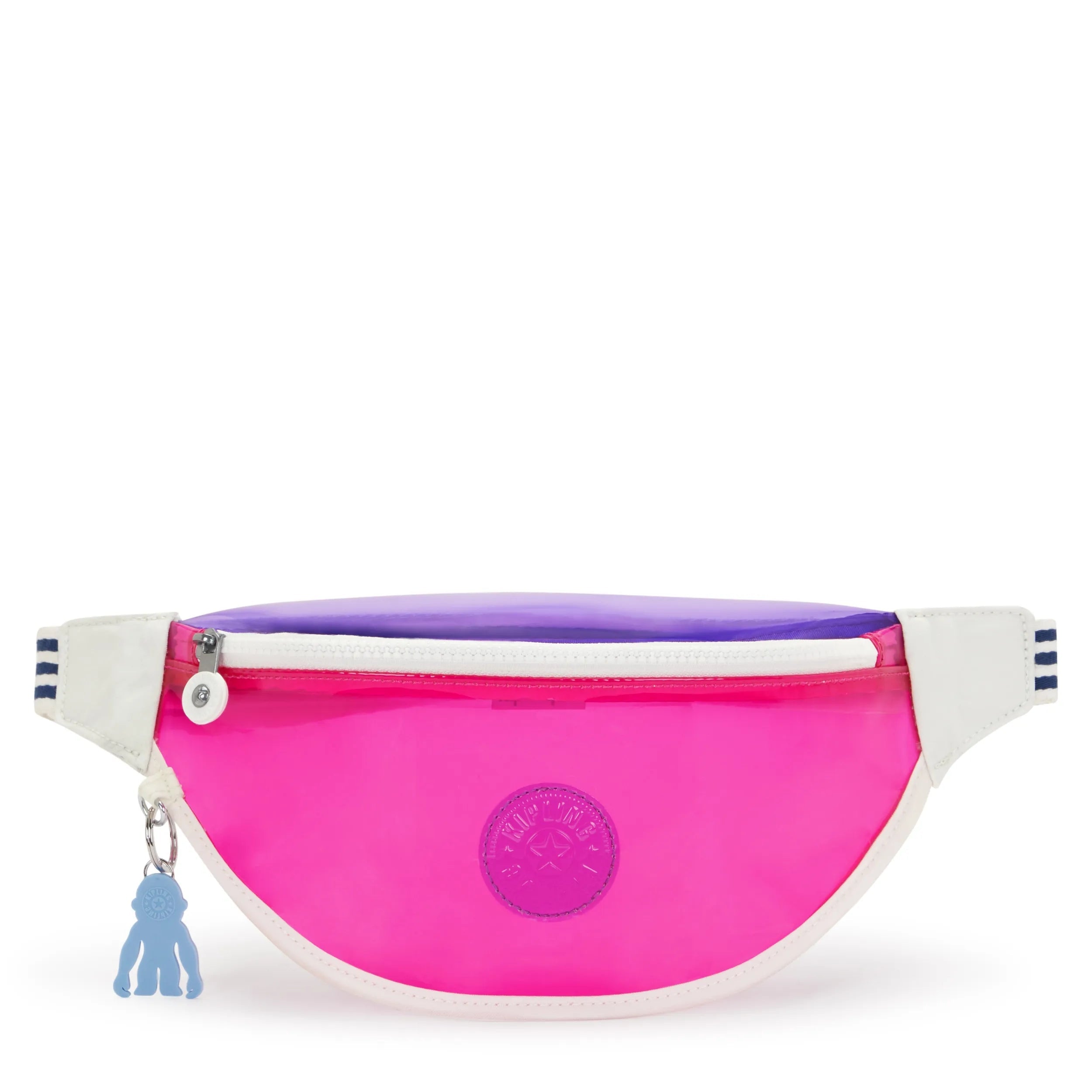 Kipling Pria Clear in Lilsorbet Candy — front view