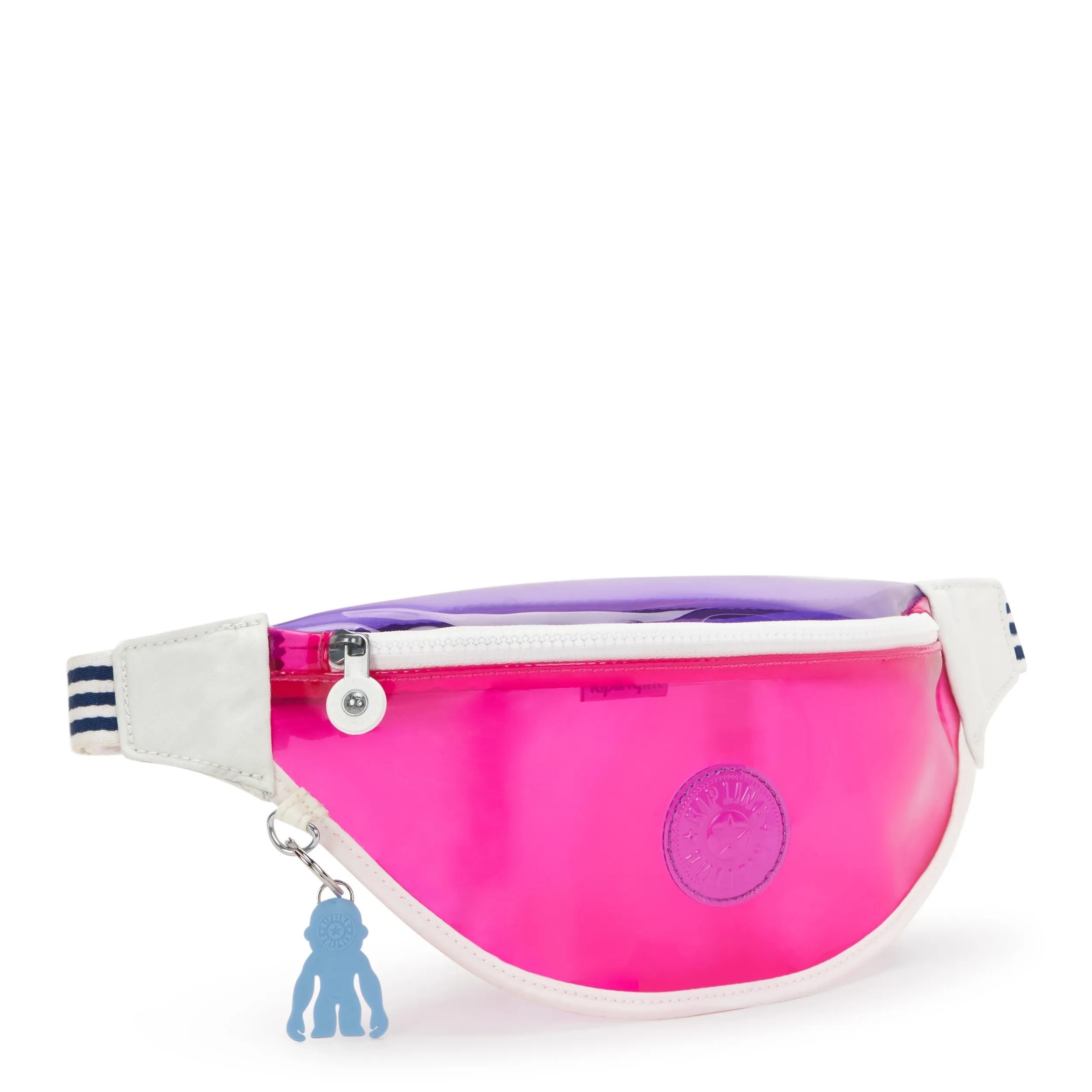 Kipling Pria Clear in Lilsorbet Candy — angle view 3