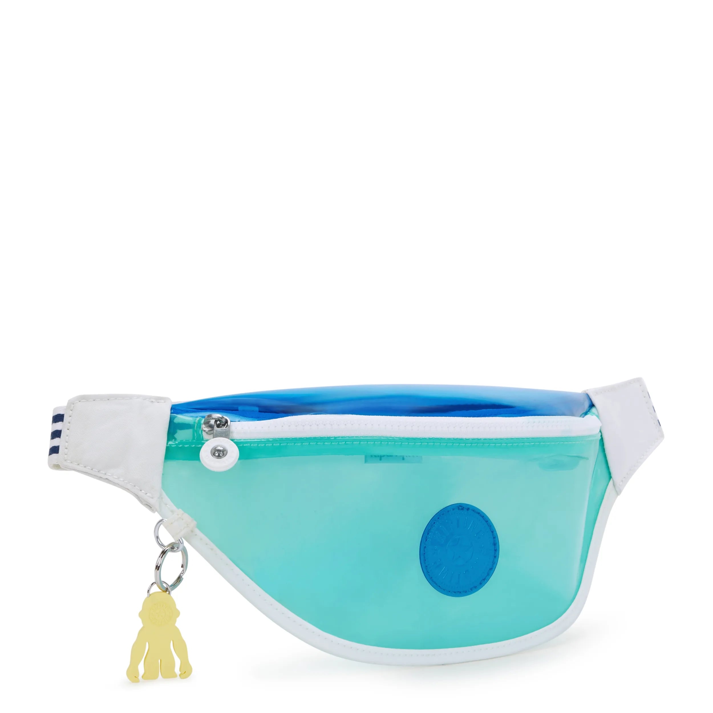 Kipling Pria Clear in Aqua Gem Candy — angle view 3