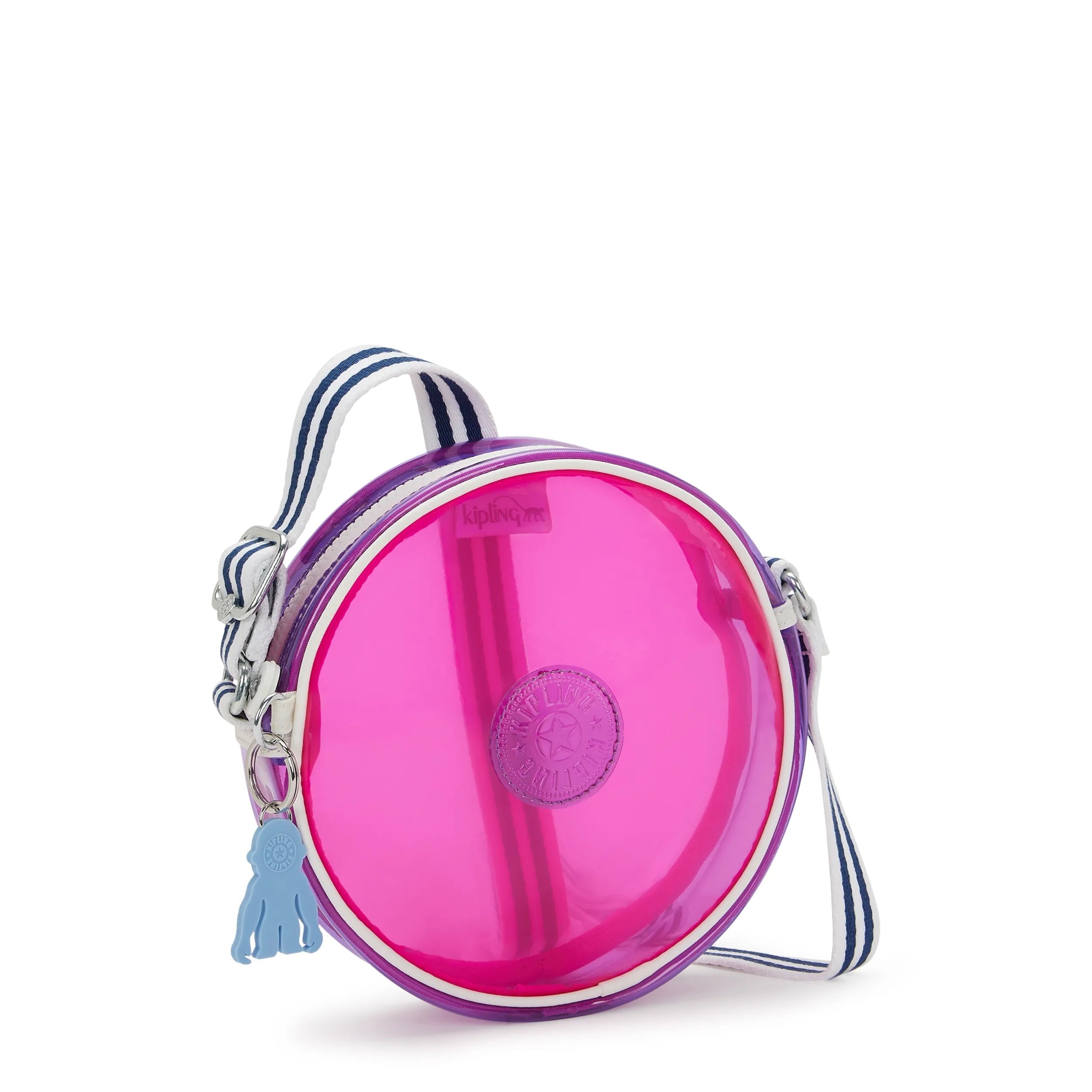 Kipling Fernanda Clear in Lilsorbet Candy — angle view 3