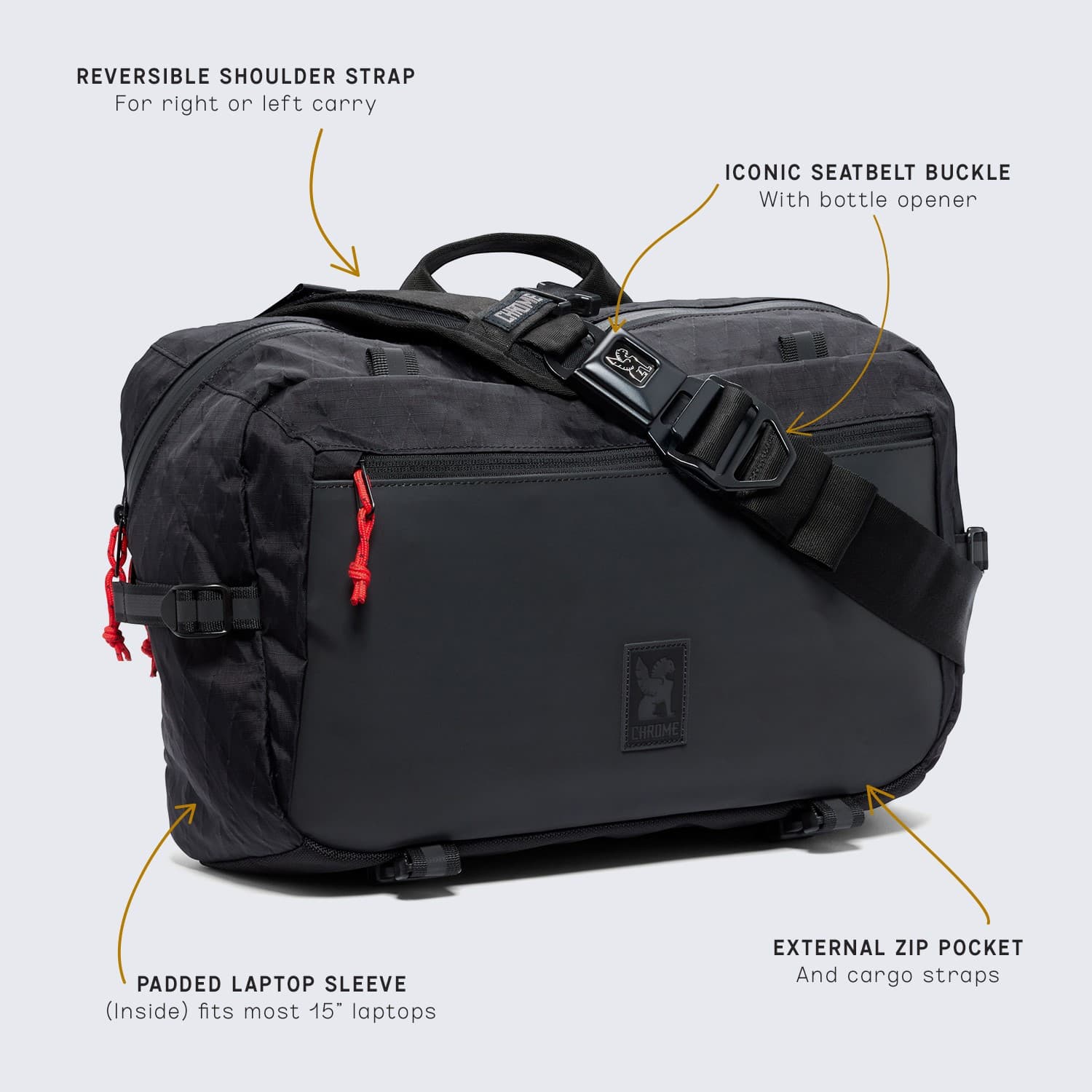 Chrome Industries Kadet Max Sling Bag 15L | Empire Luggage