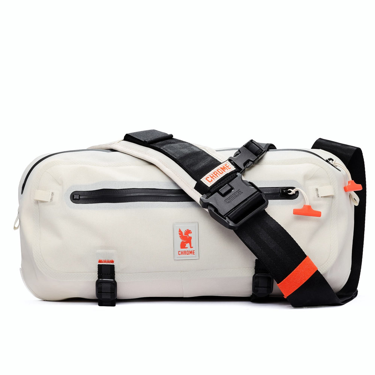 Chrome Industries Kadet WP Sling Bag 9L in Future White — angle view 2