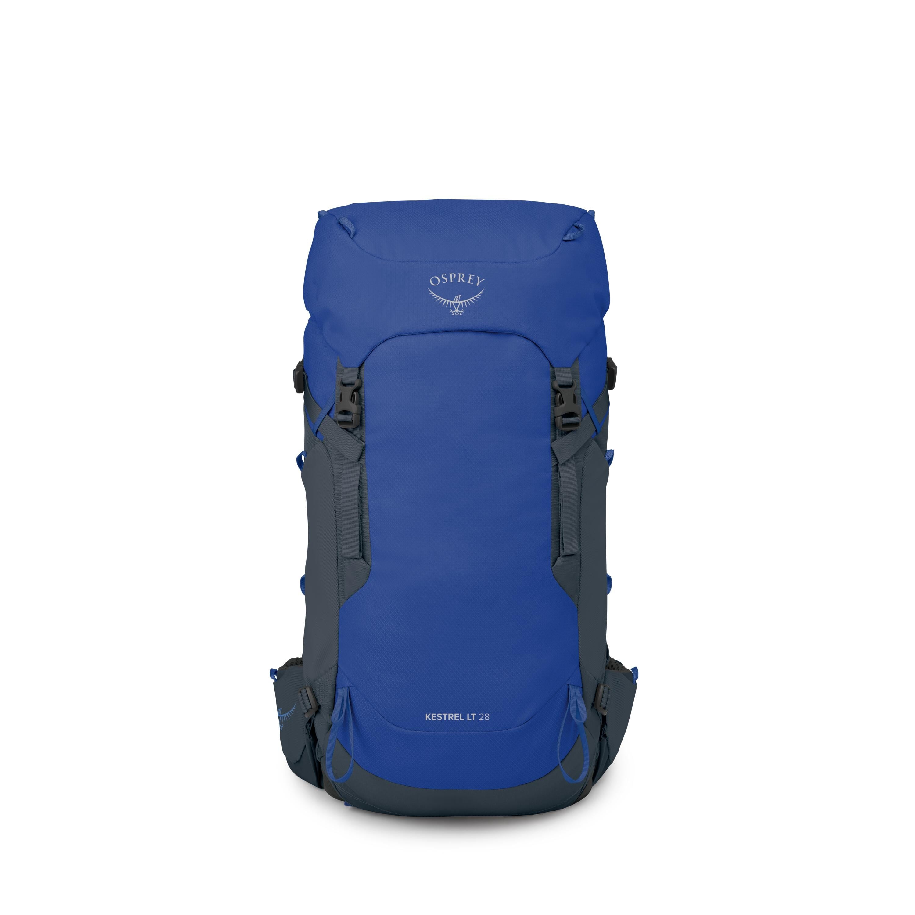 Osprey Kestrel LT 28 Hiking Backpack 28L in Rays Blue — front view