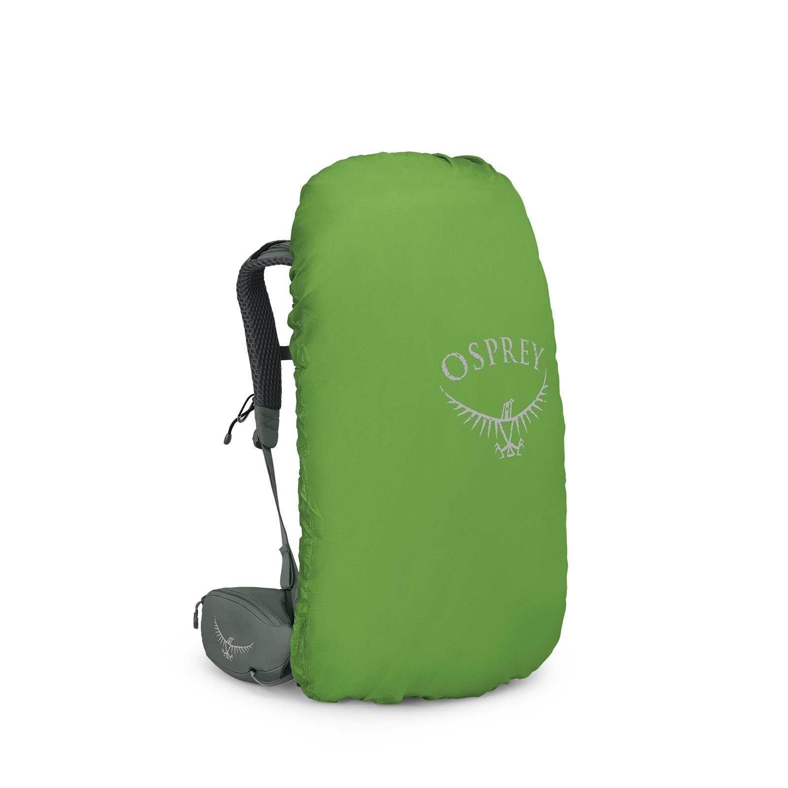 Osprey Kyte 38 Women's Backpacking Pack 38L in Rocky Brook Green — angle view 3
