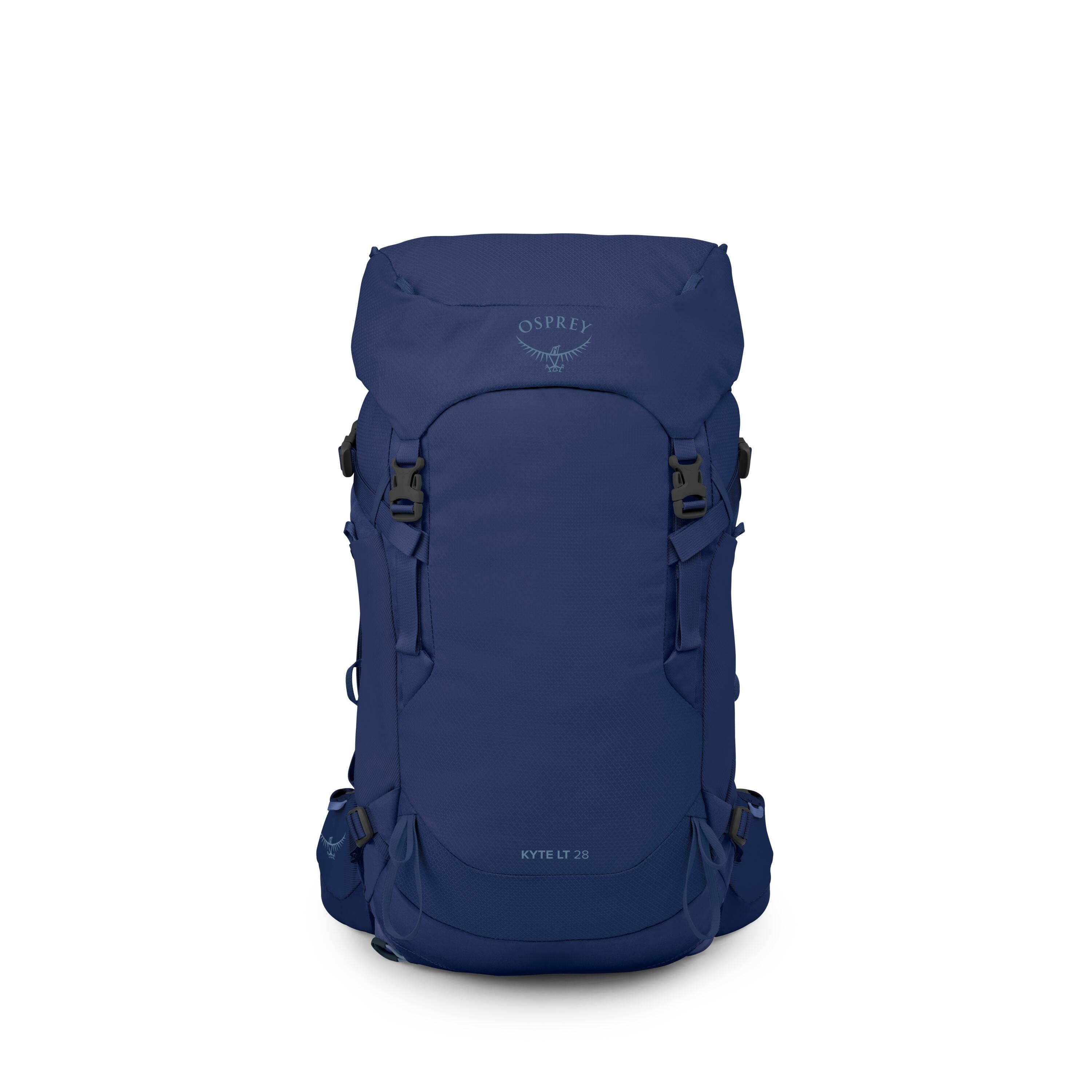 Osprey Kyte LT 28 Women's Hiking Backpack 28L in Serenity Blue — front view
