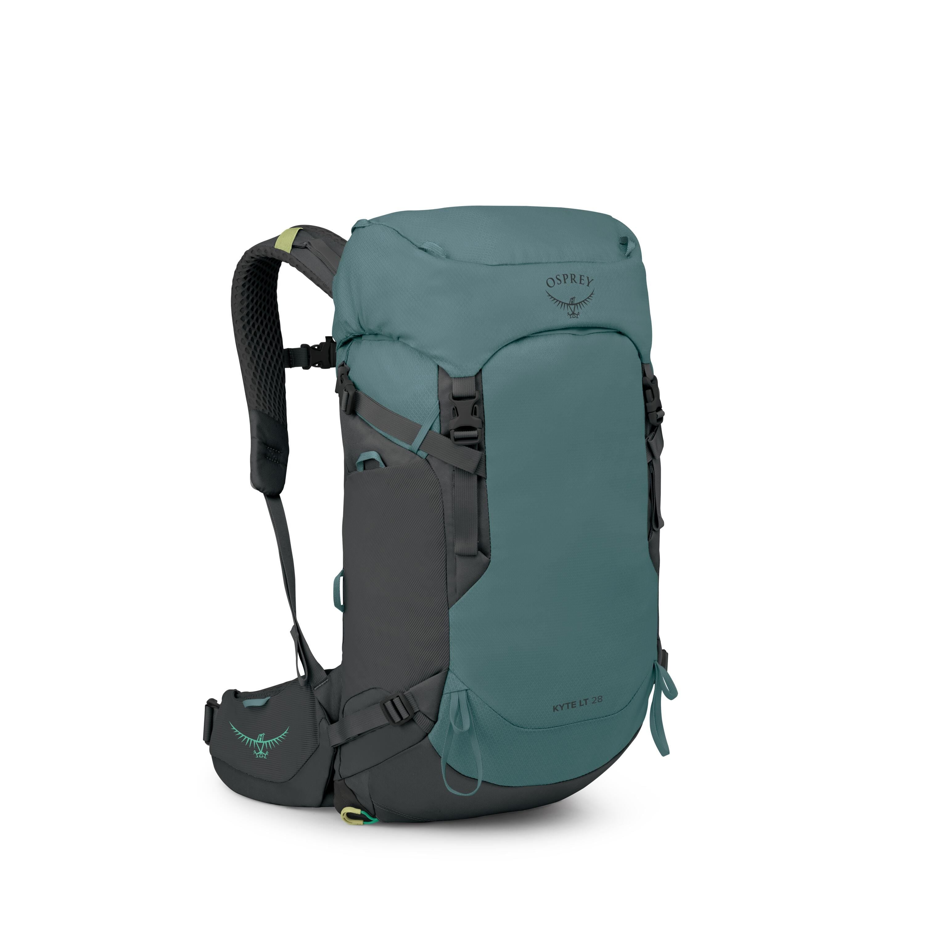 Osprey Kyte LT 28 Women's Hiking Backpack 28L in Cascade Blue — angle view 2