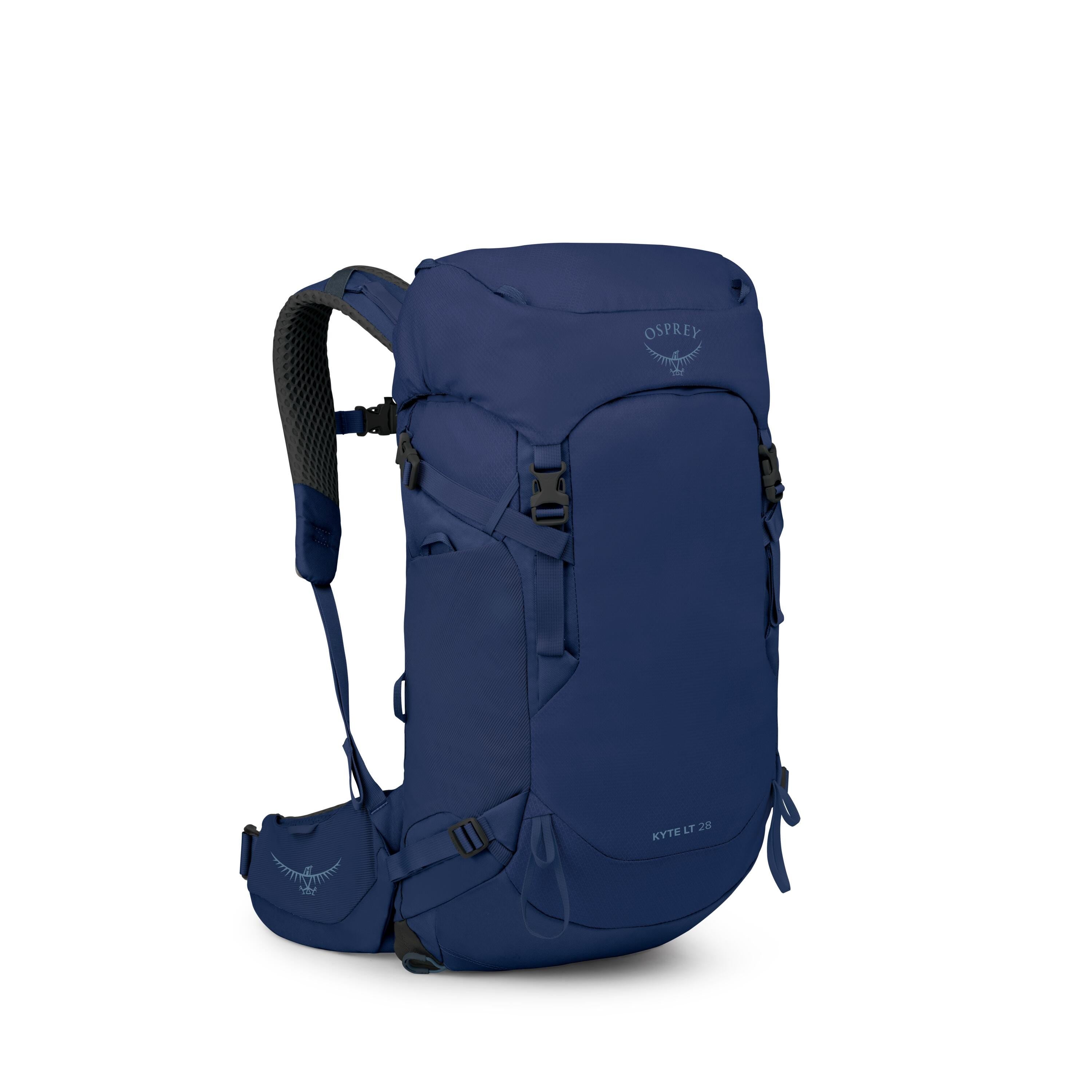 Osprey Kyte LT 28 Women's Hiking Backpack 28L in Serenity Blue — angle view 2
