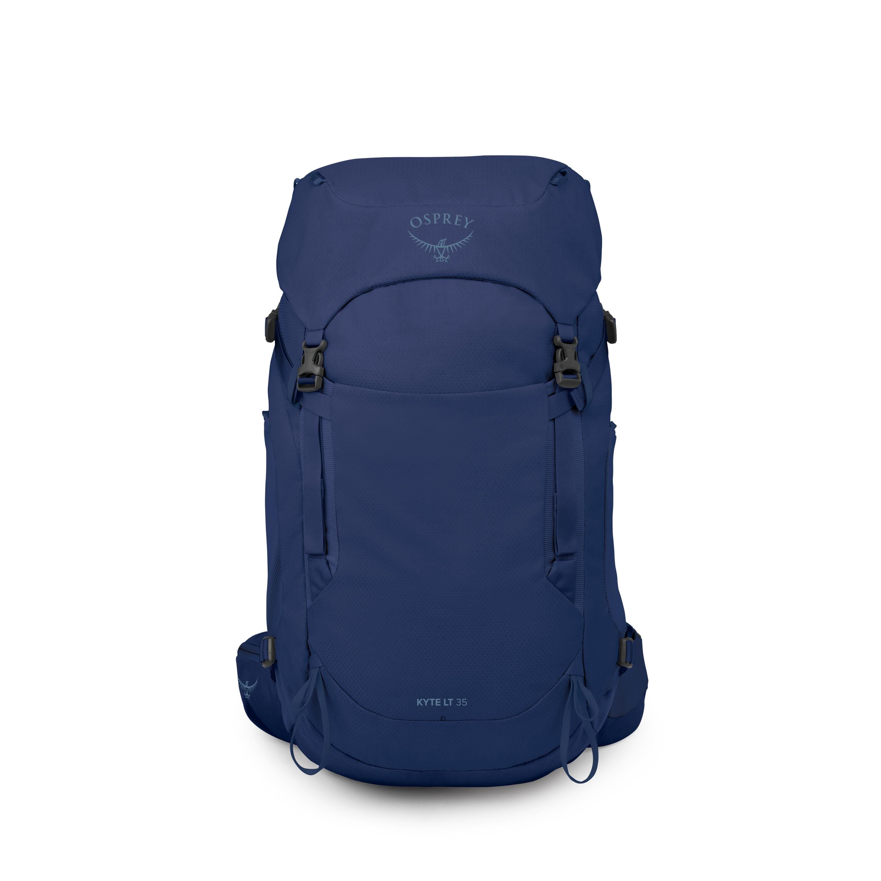 Osprey Kyte LT 35 Women's Hiking Backpack 35L in Serenity Blue — front view