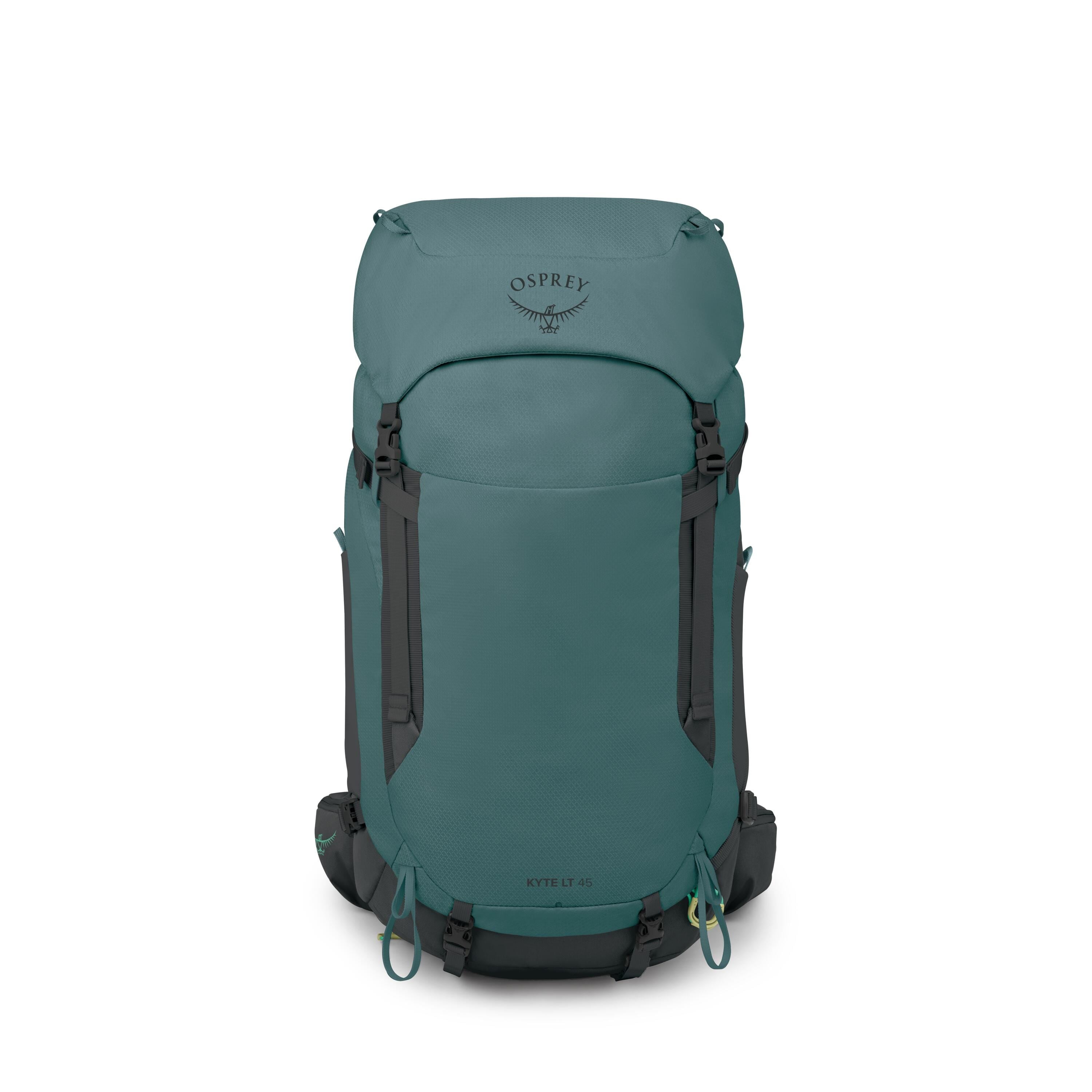 Osprey Kyte LT 45 Women's Backpacking Pack 45L in Cascade Blue — front view