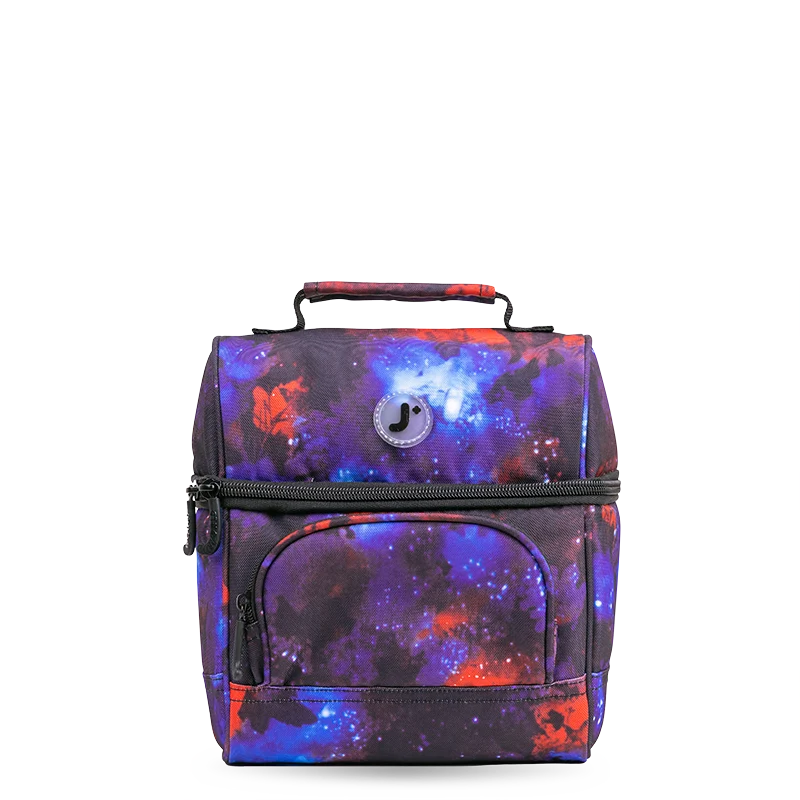 J World Corey Lunch Bag in Galaxy — front view # color_Galaxy