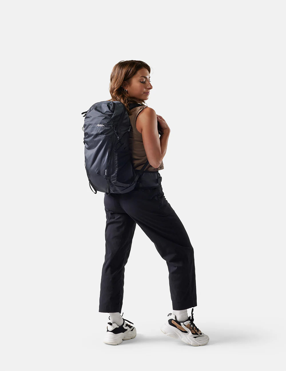 Matador Beast18 Ultralight Technical Backpack in Black — lifestyle