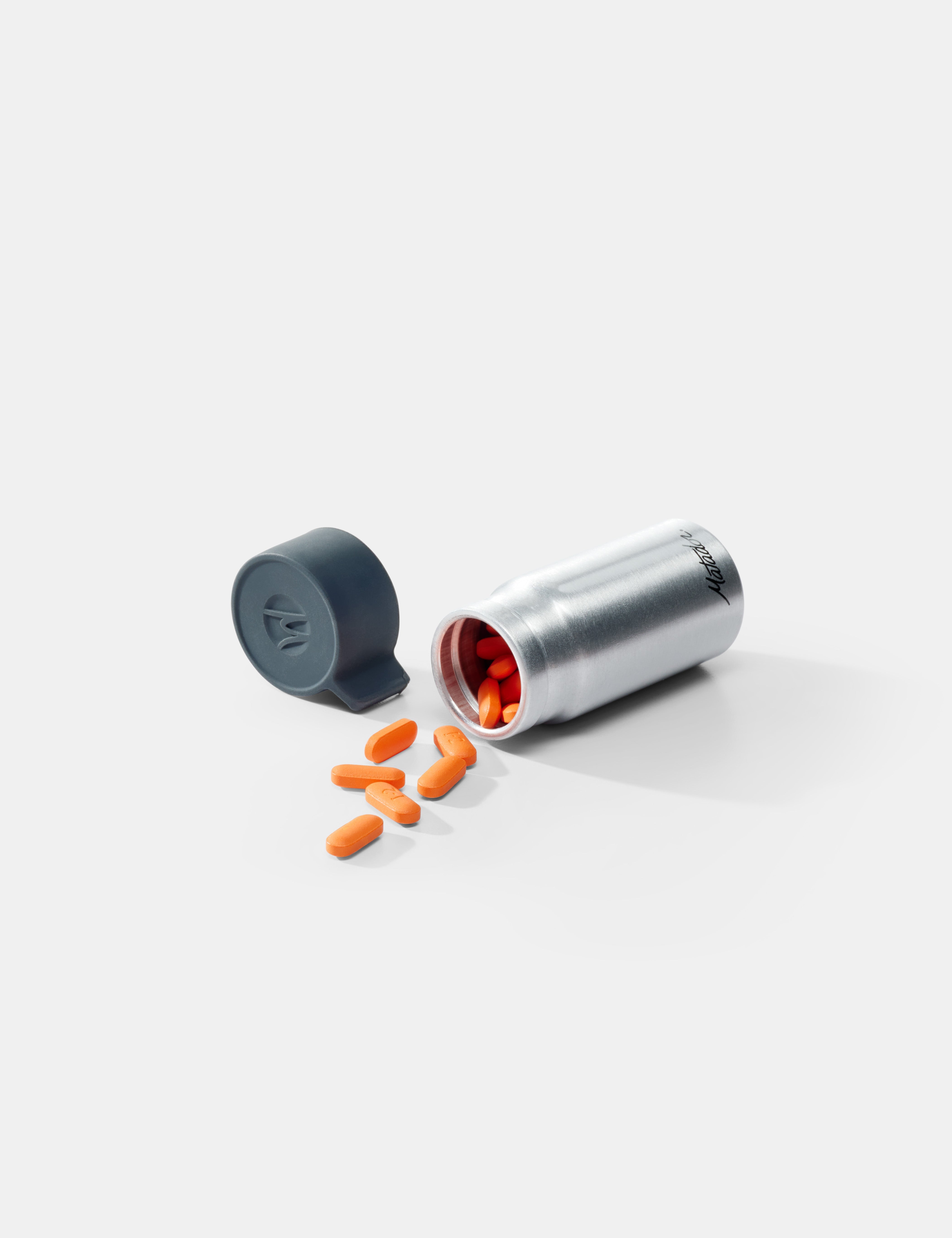 Matador Waterproof Travel Canister 40ml in Charcoal — lifestyle