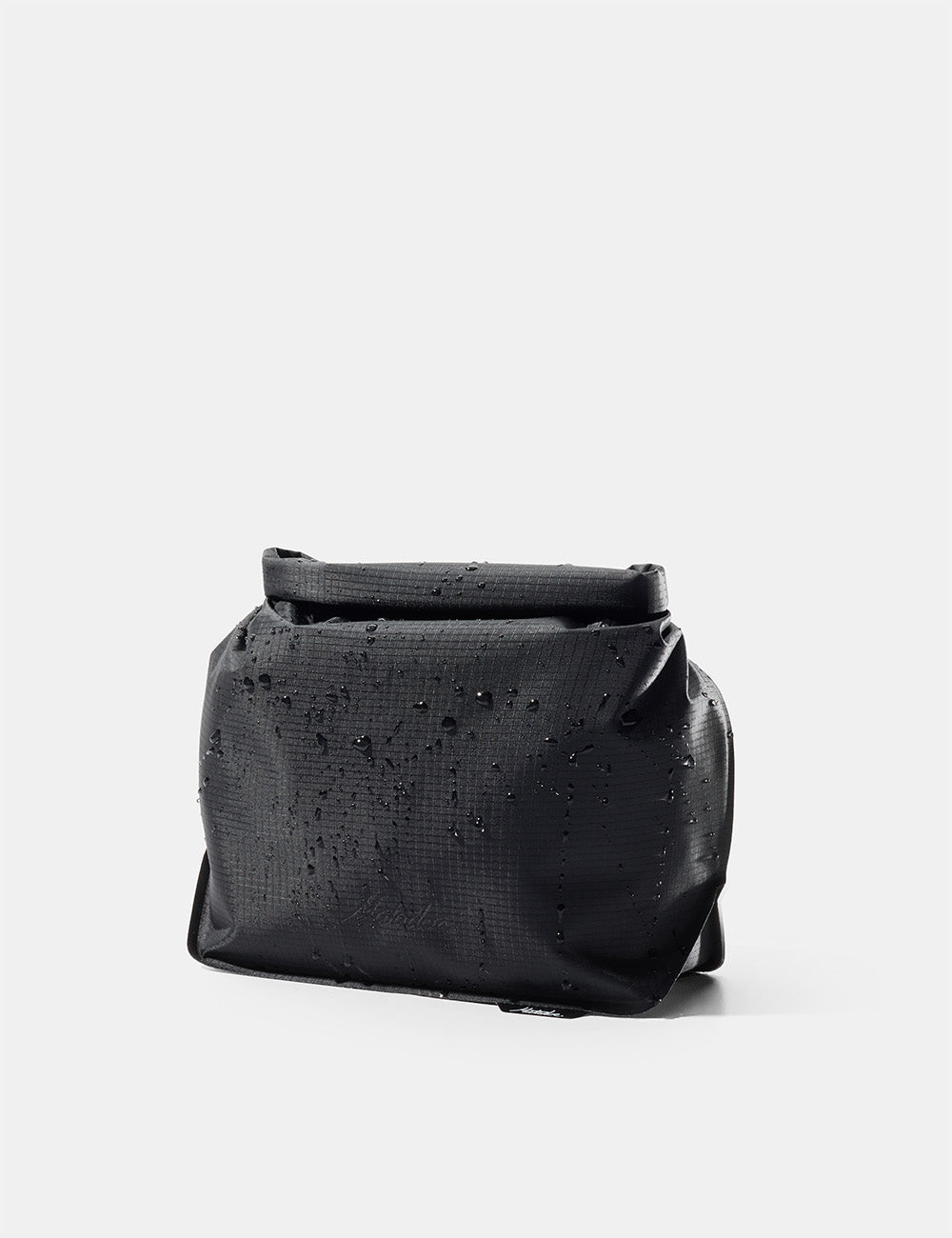 Matador FlatPak Waterproof Toiletry Case in Black — front view # color_Black